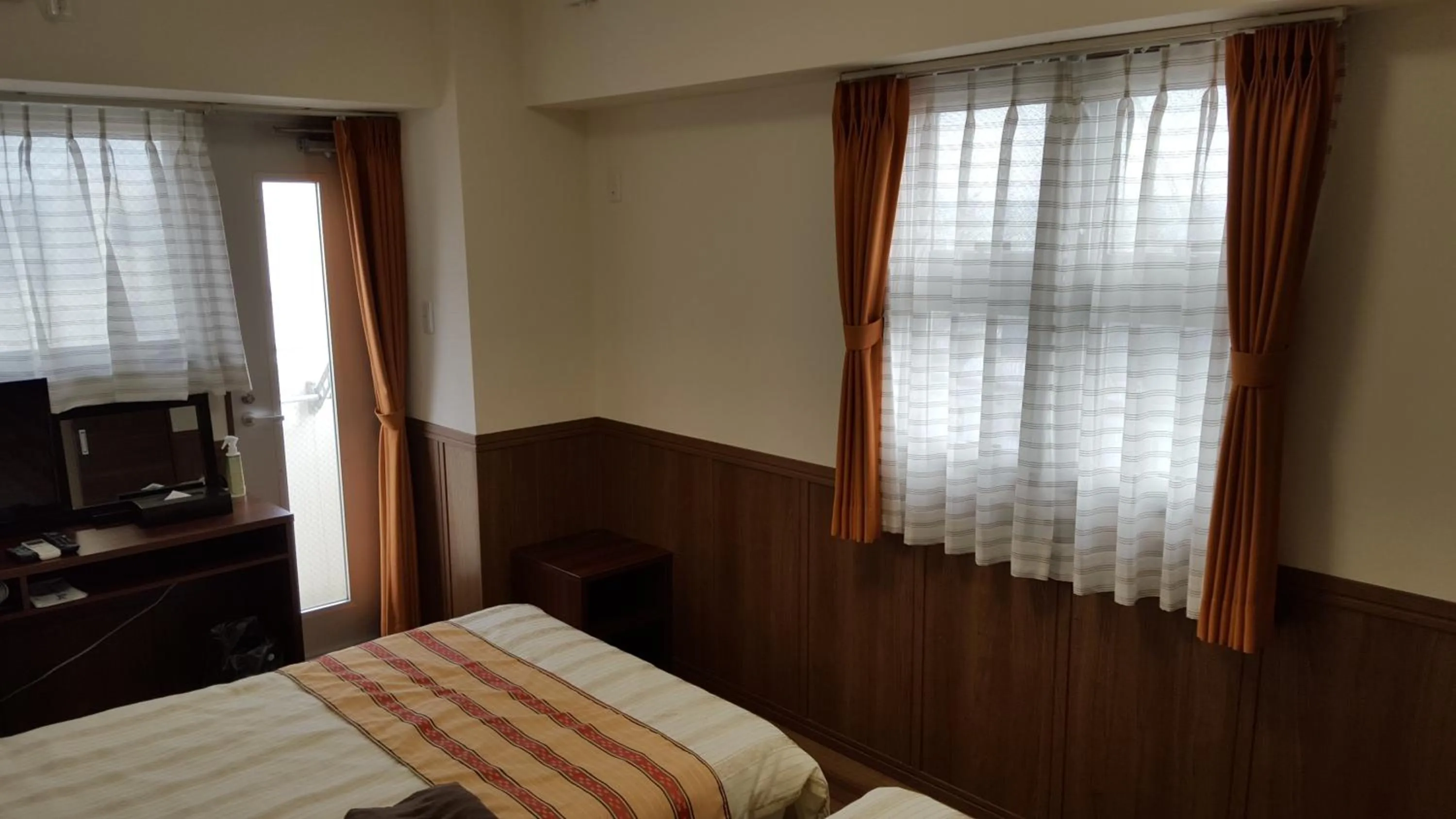 Bed in Hotel Peacely In Miyakojima Nexus