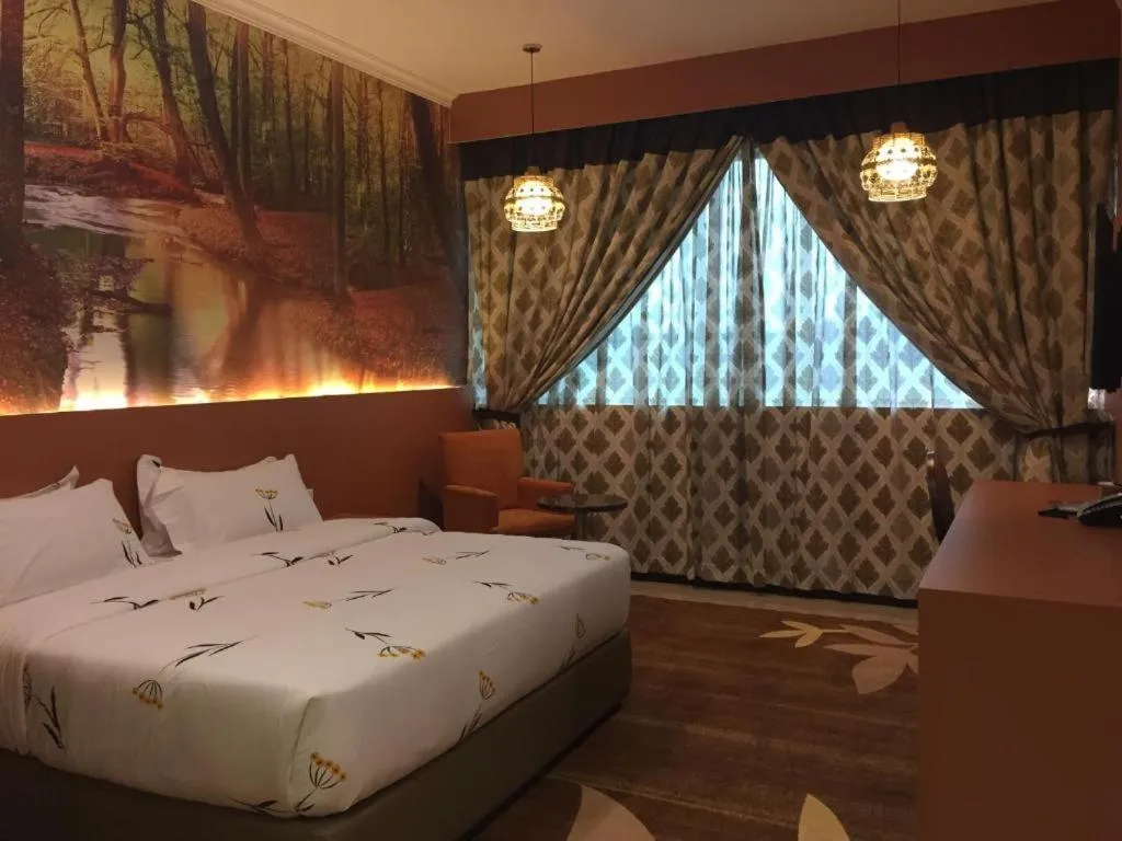 Bed in Hotel Holmes Gp