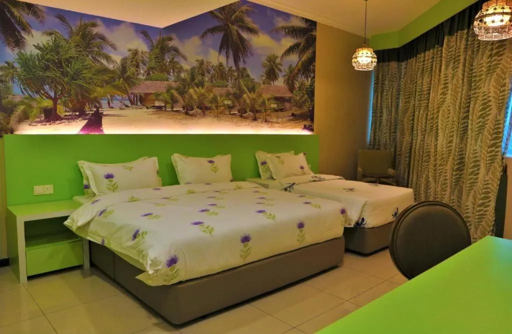 Bed in Hotel Holmes Gp