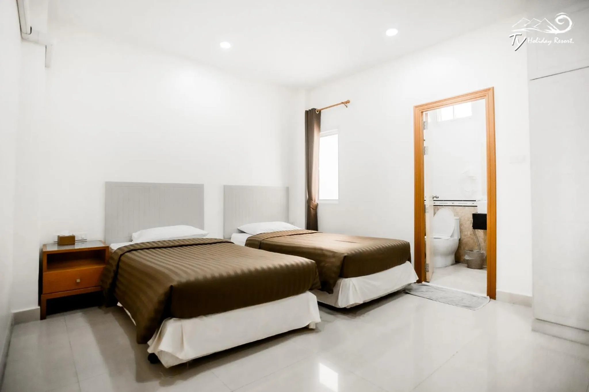 Bed in TY Holiday Resort