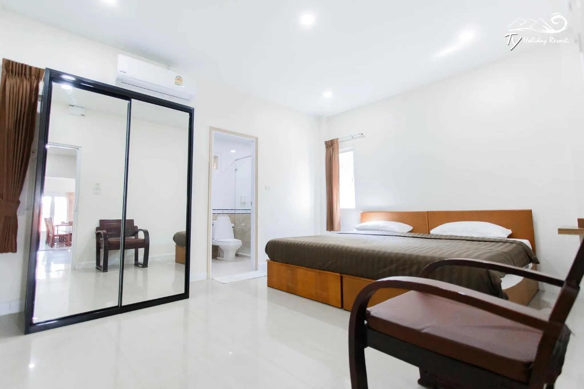 Bed in TY Holiday Resort