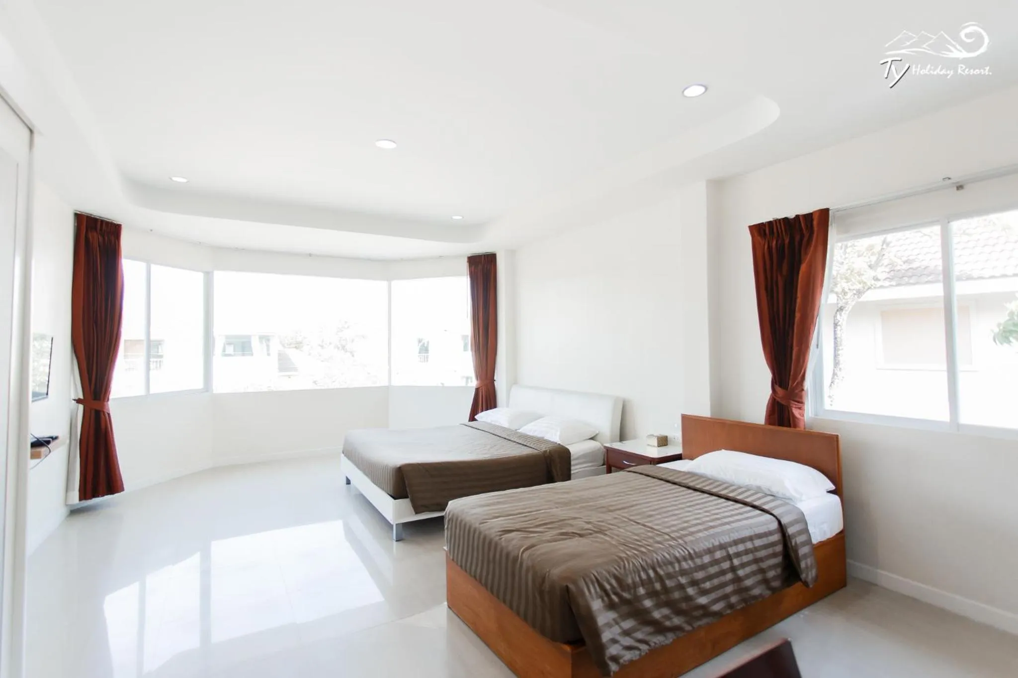 Bed in TY Holiday Resort