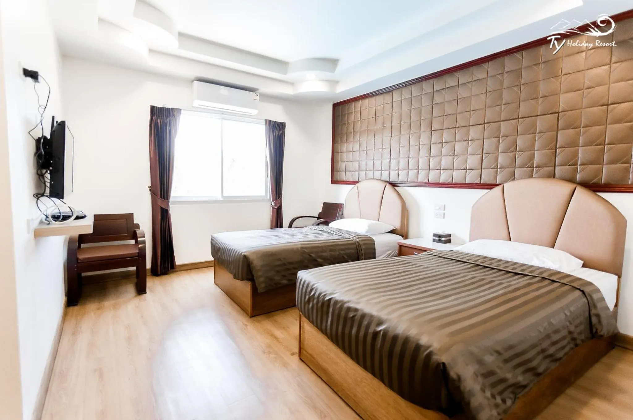 Bed in TY Holiday Resort