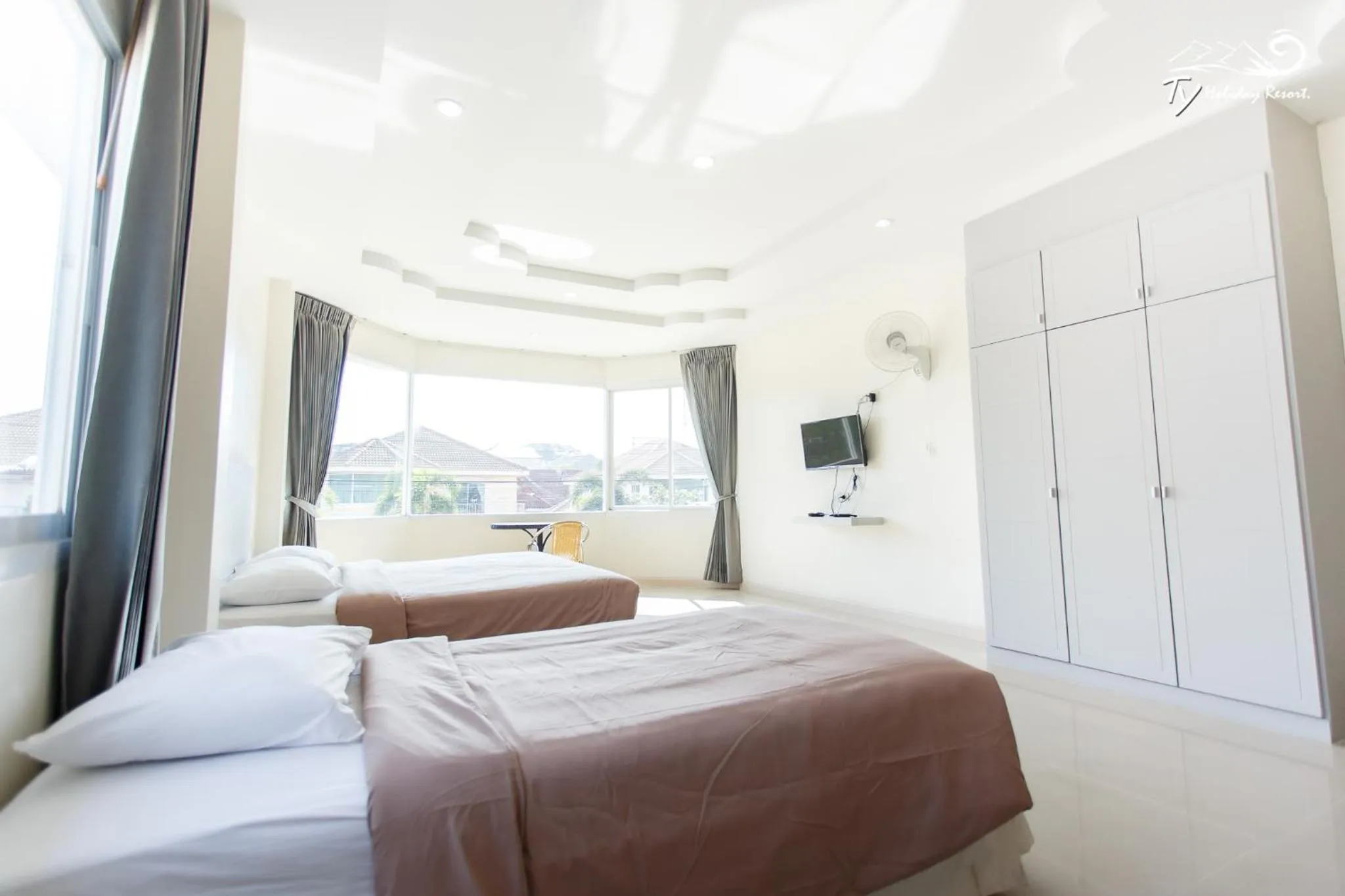 Bed in TY Holiday Resort