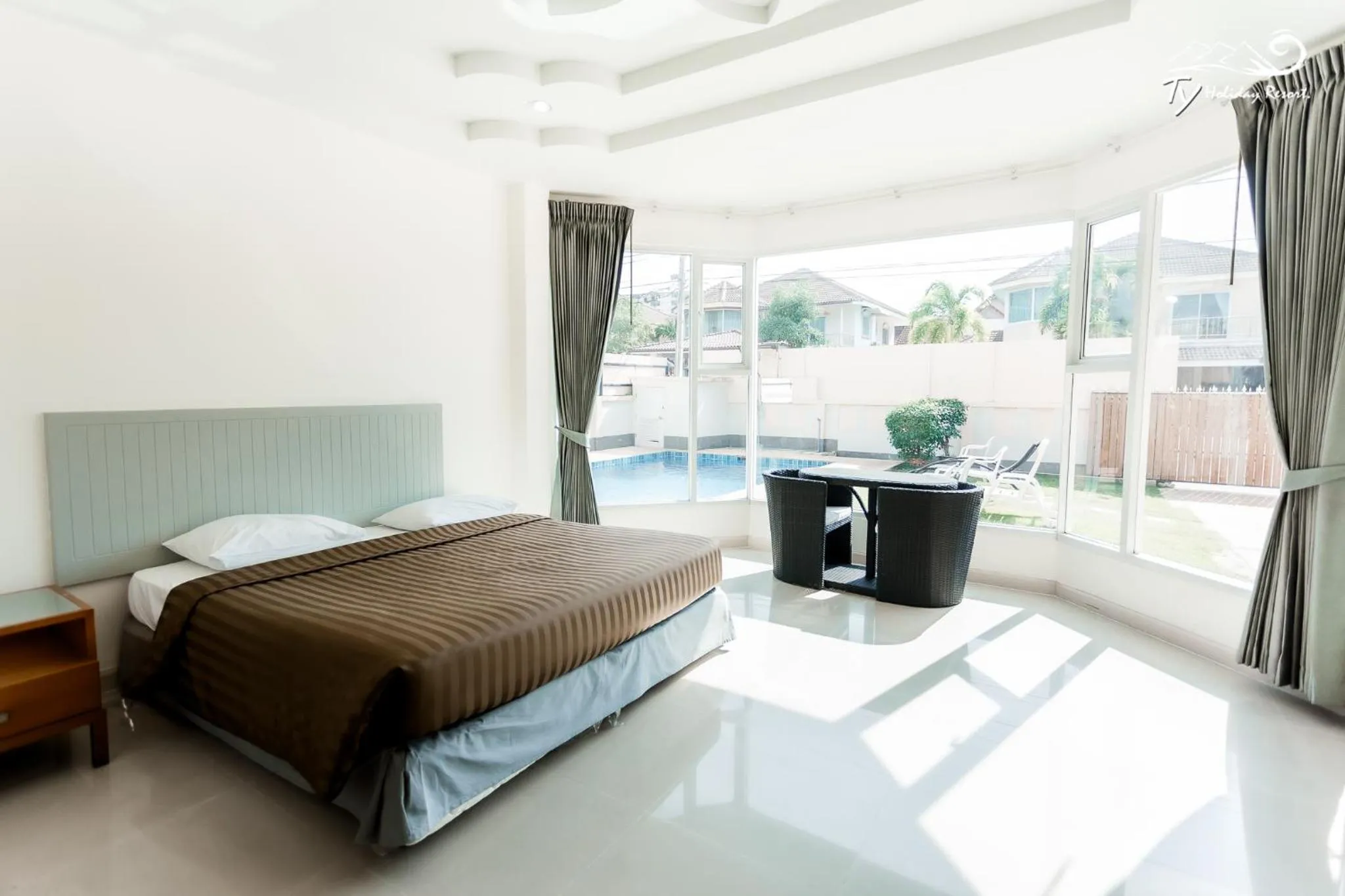 Bed in TY Holiday Resort