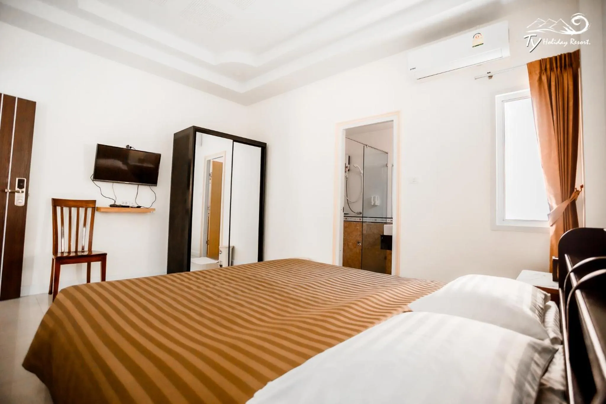 Bed in TY Holiday Resort