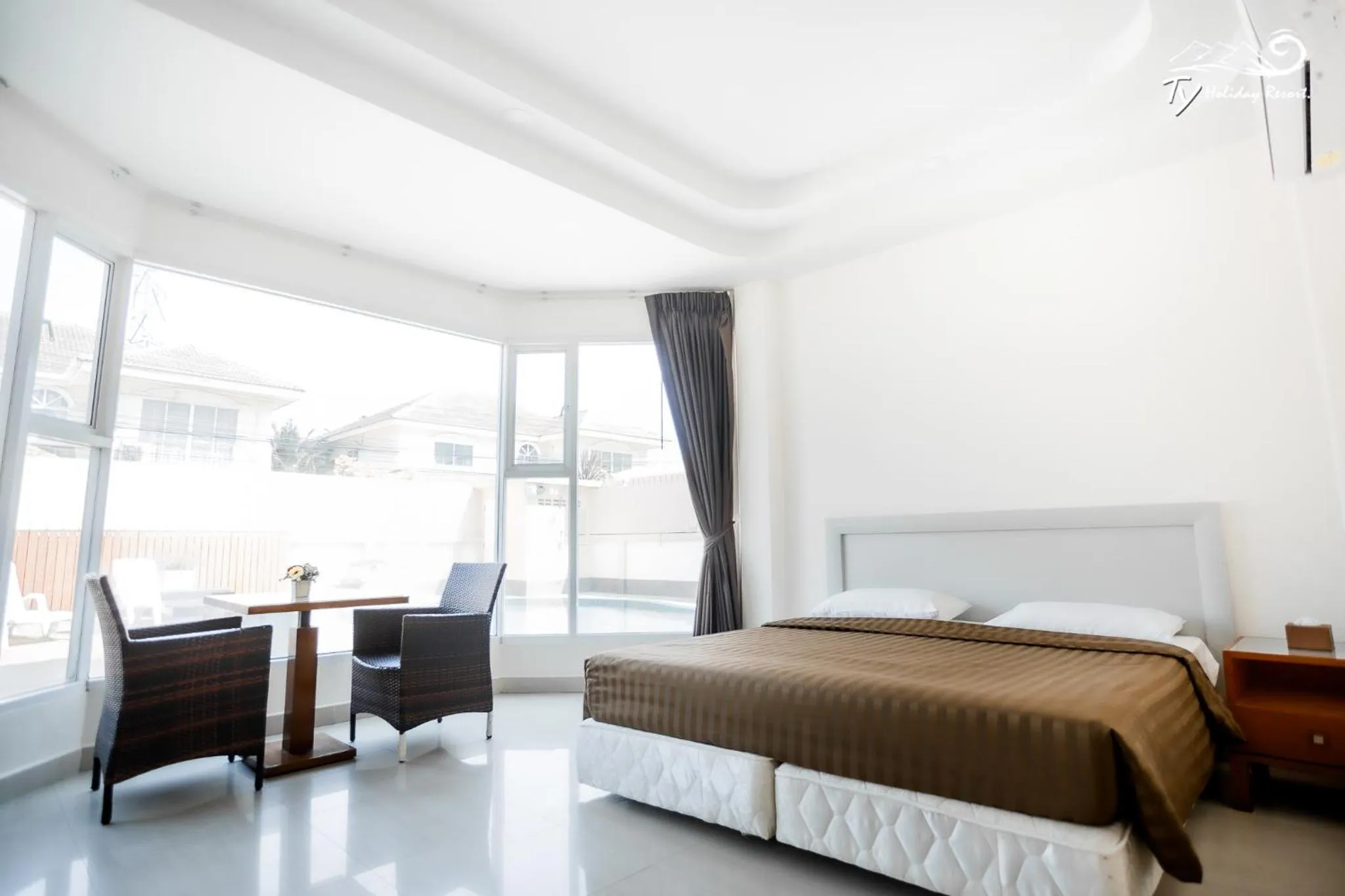 Bed in TY Holiday Resort