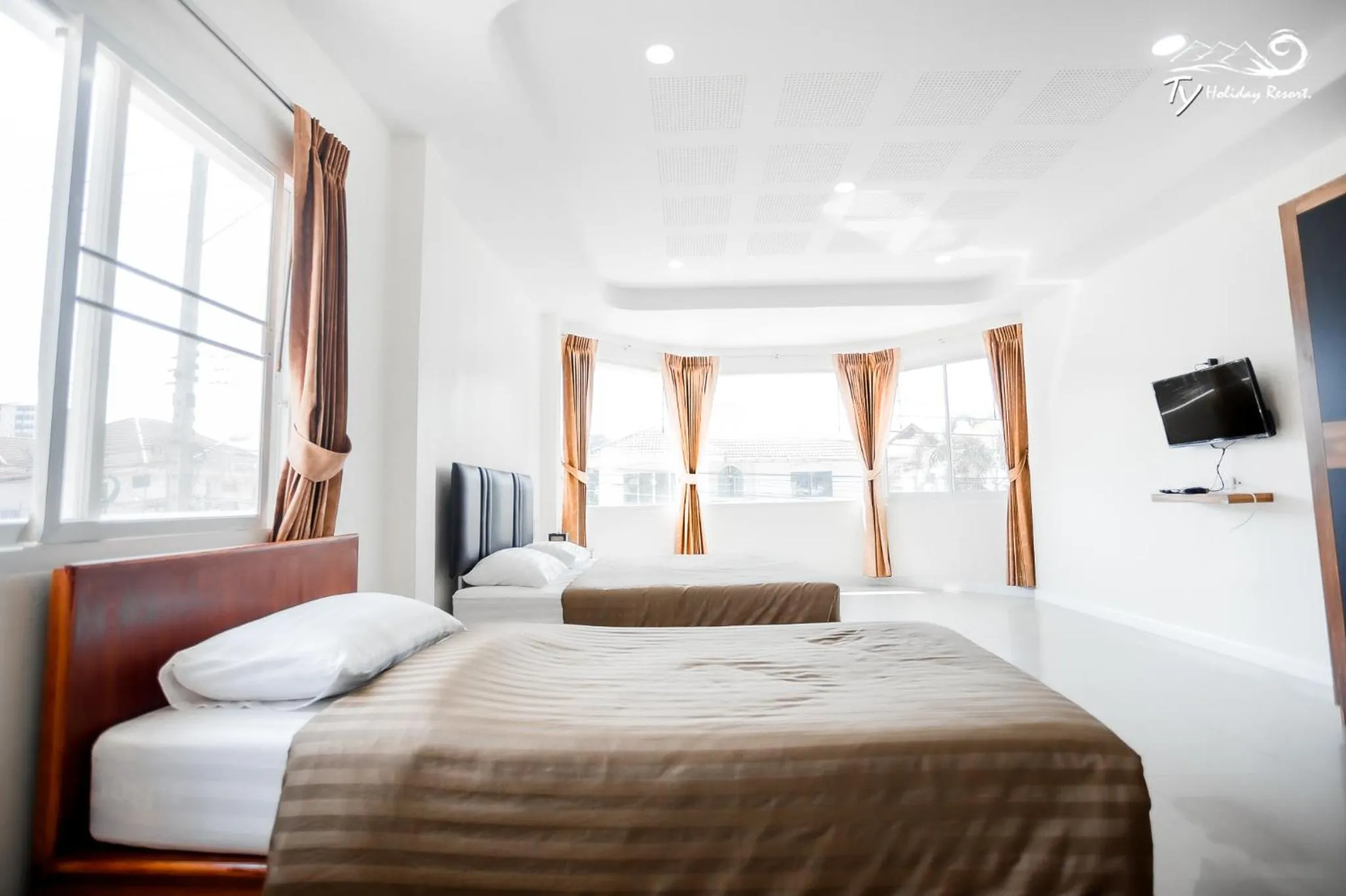 Bed in TY Holiday Resort