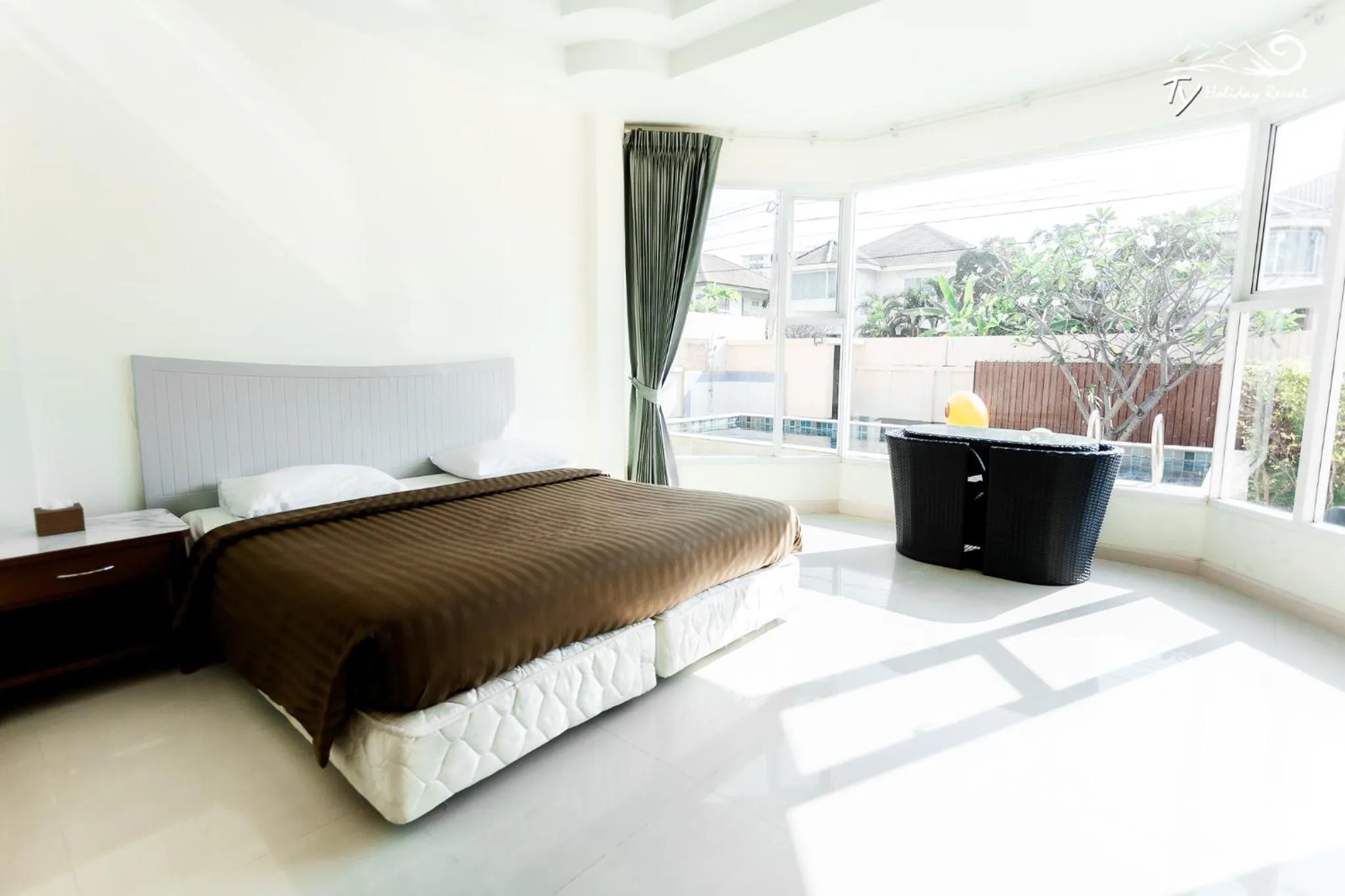 Bed in TY Holiday Resort