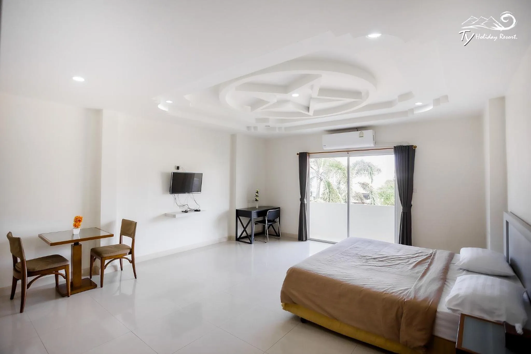 Bed in TY Holiday Resort