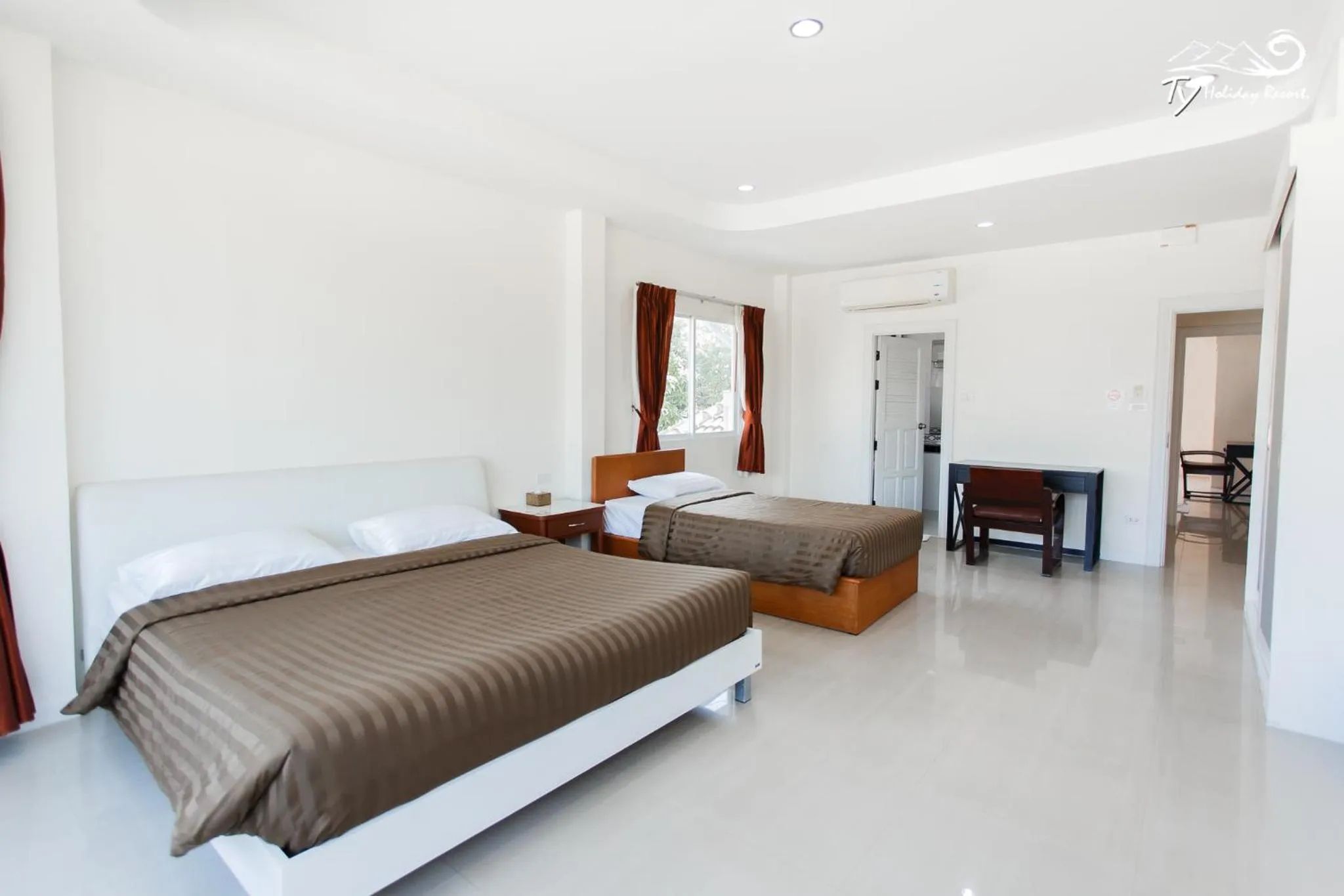 Bed in TY Holiday Resort