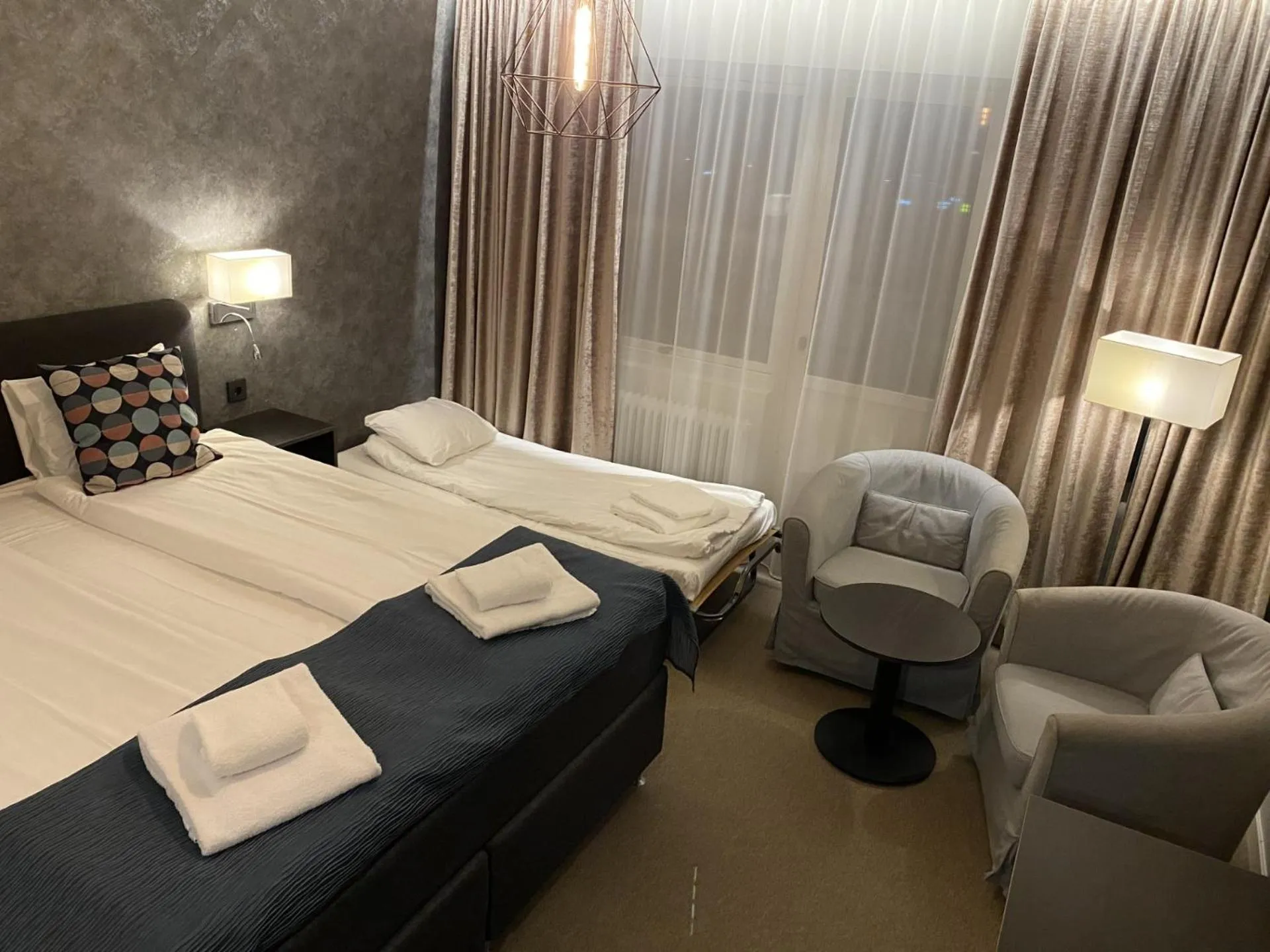 Bed in Hotell Rättvik