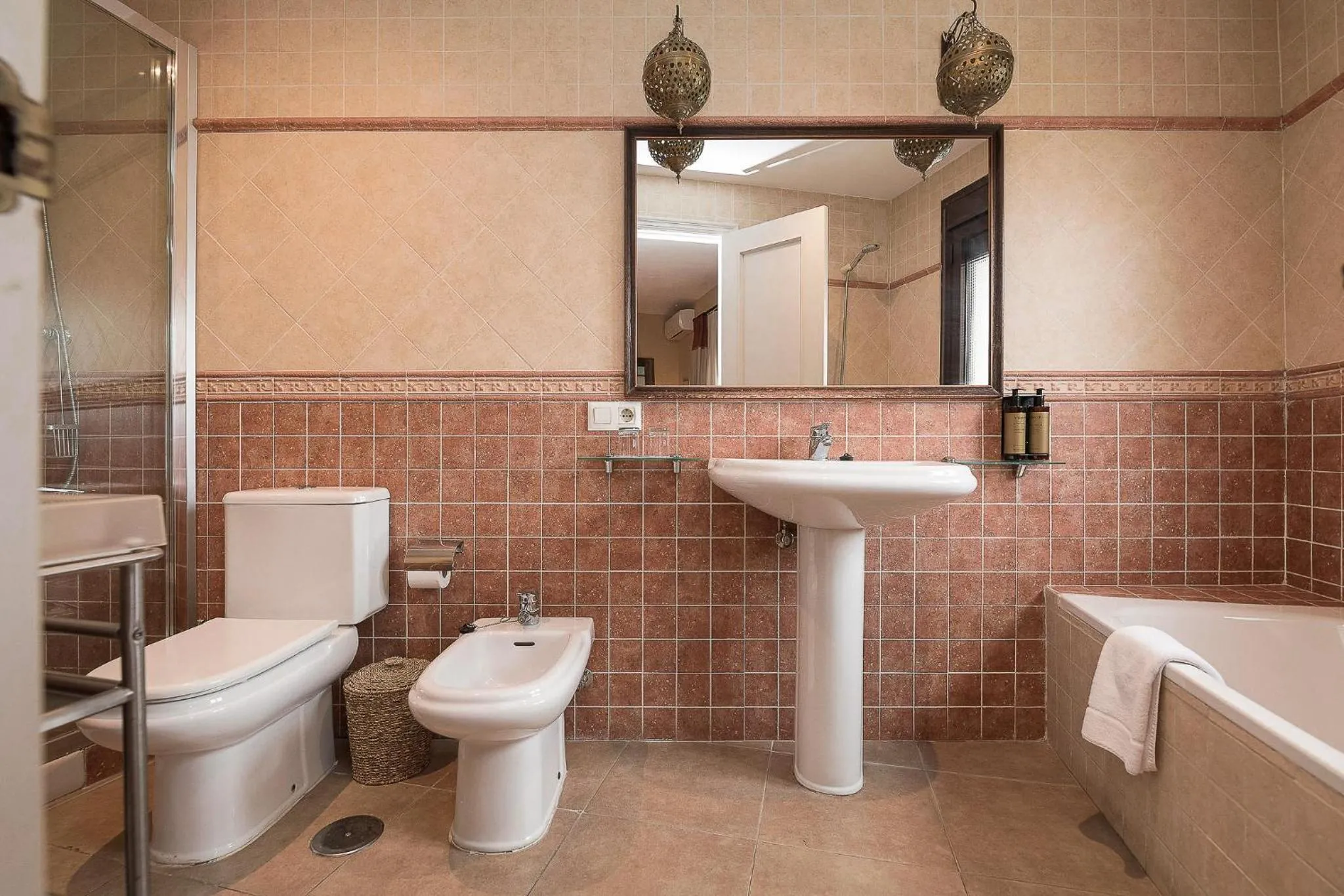 Bathroom in Las Palmeras del Califa