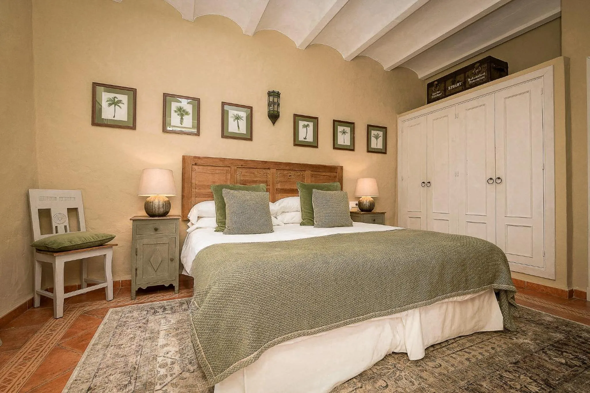 Bedroom, Bed in Las Palmeras del Califa