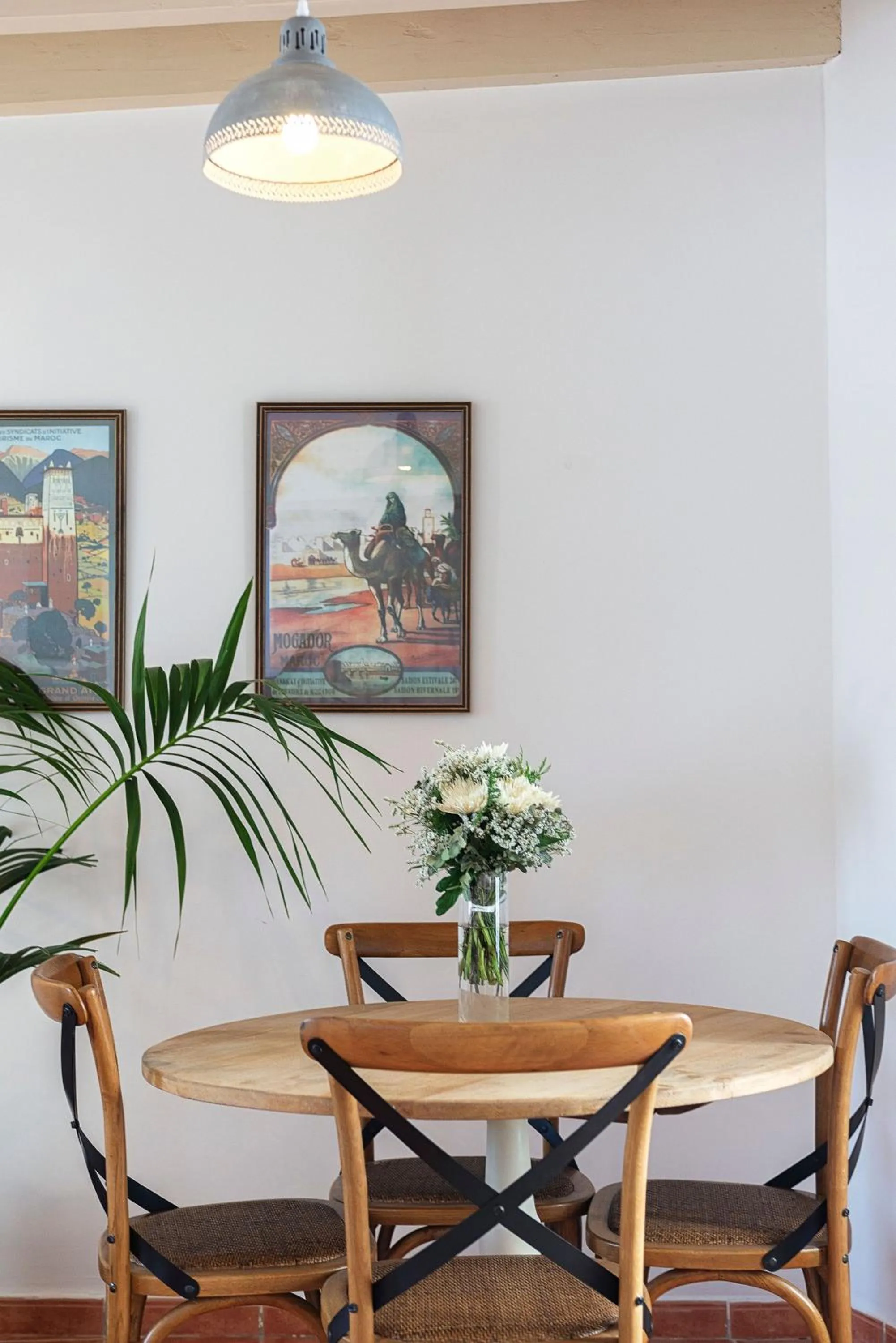 Dining area in Las Palmeras del Califa