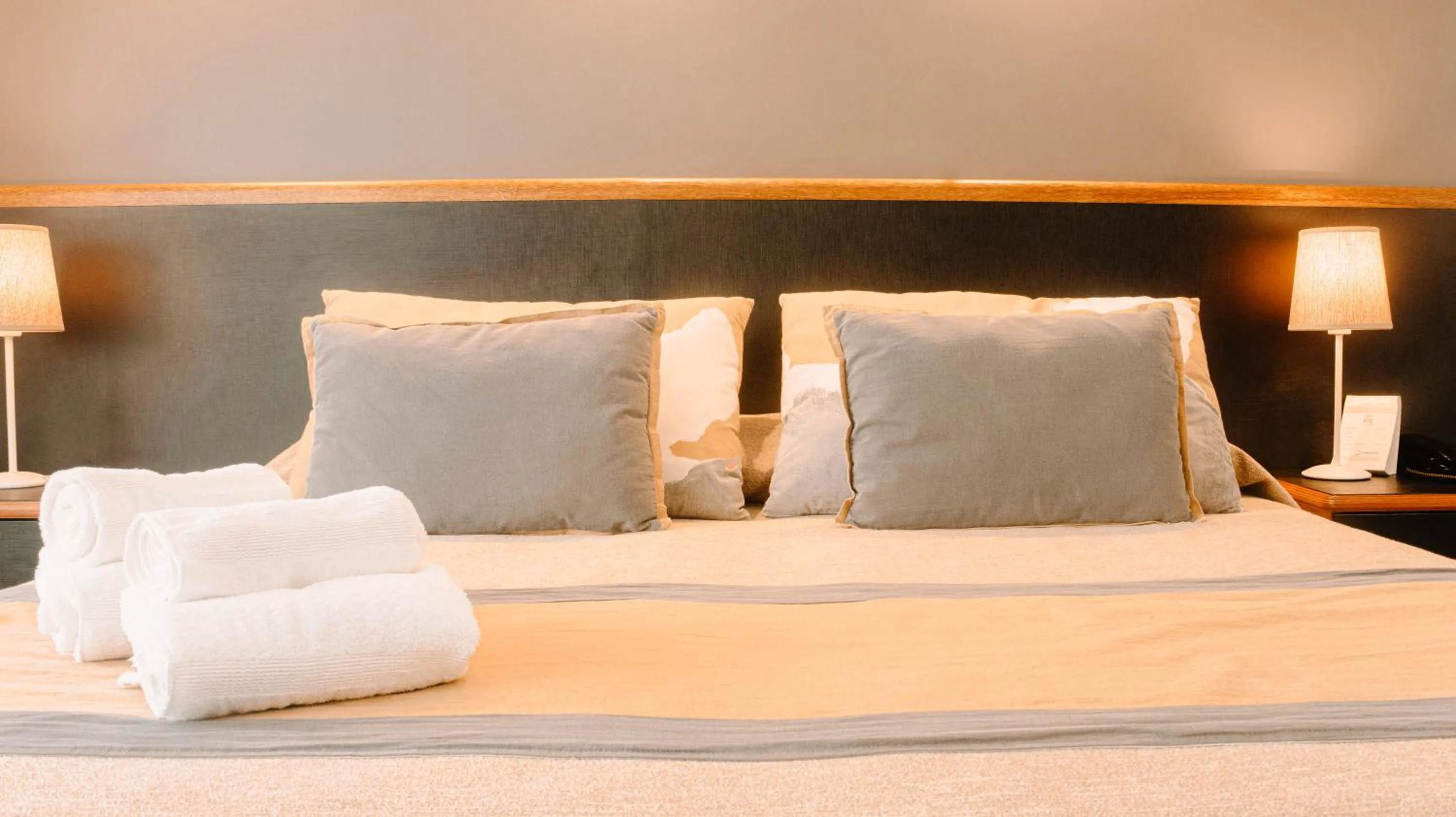 Bed in Hotel Tronador