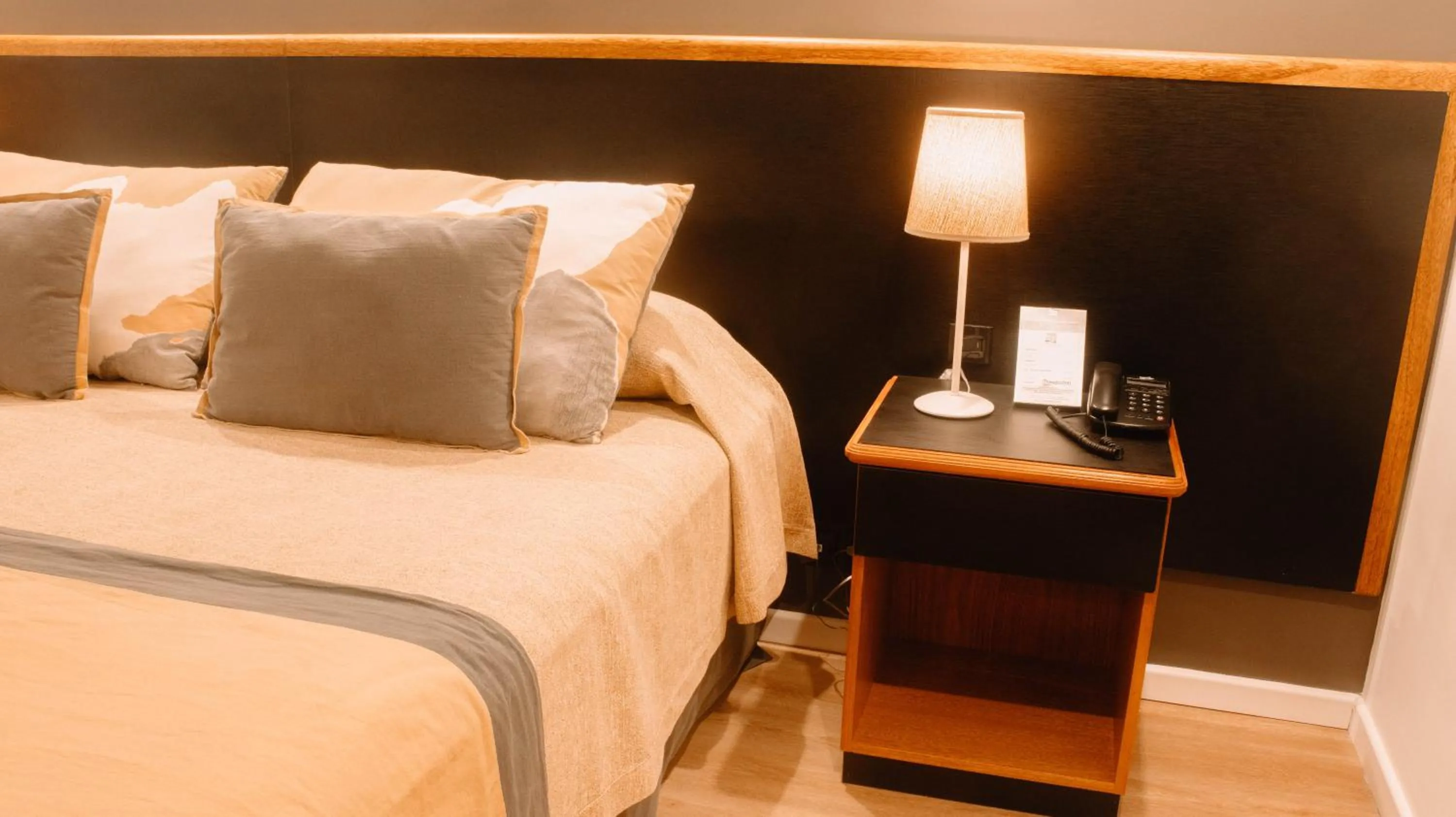 Bed in Hotel Tronador