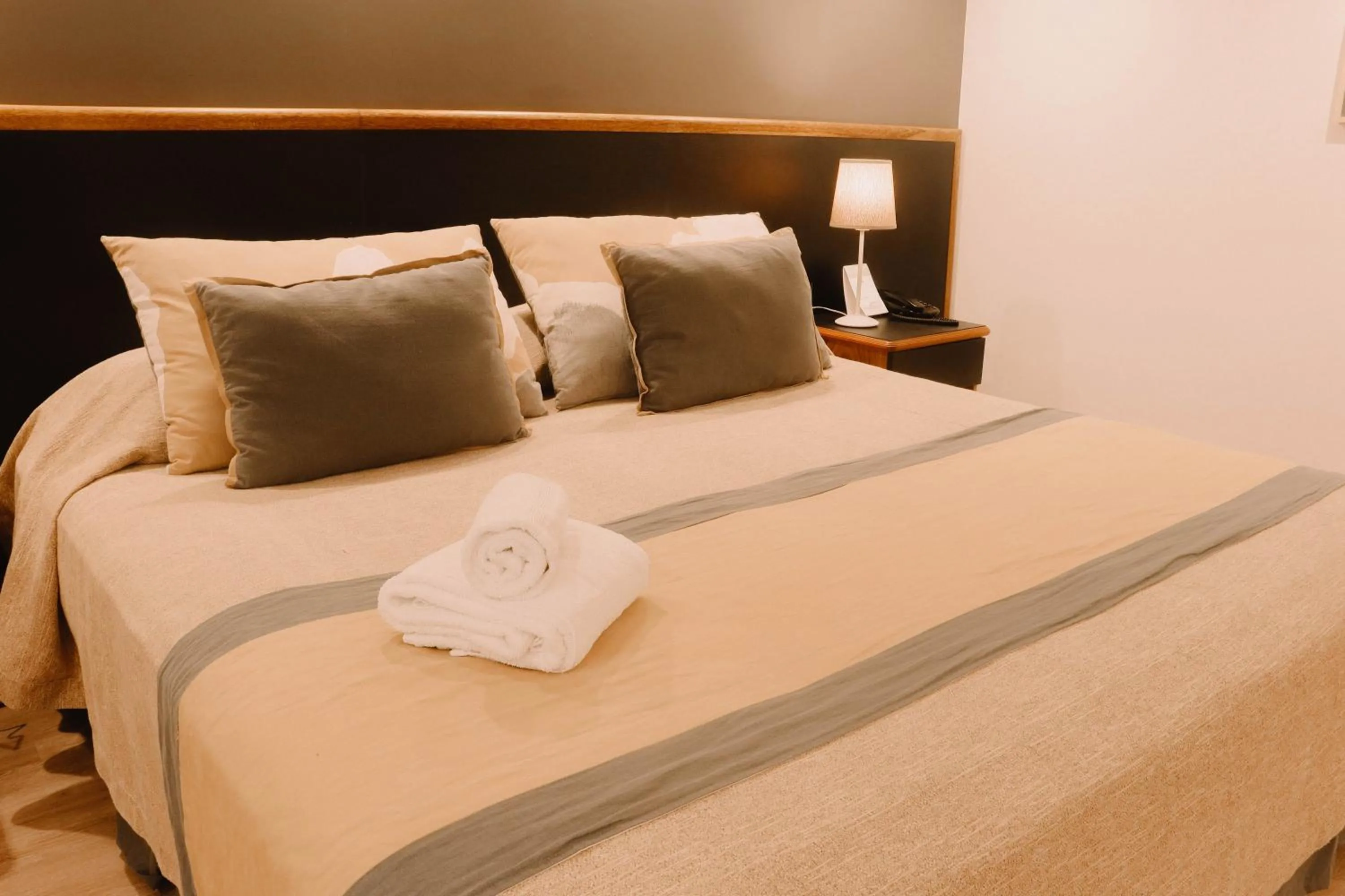 Bed in Hotel Tronador