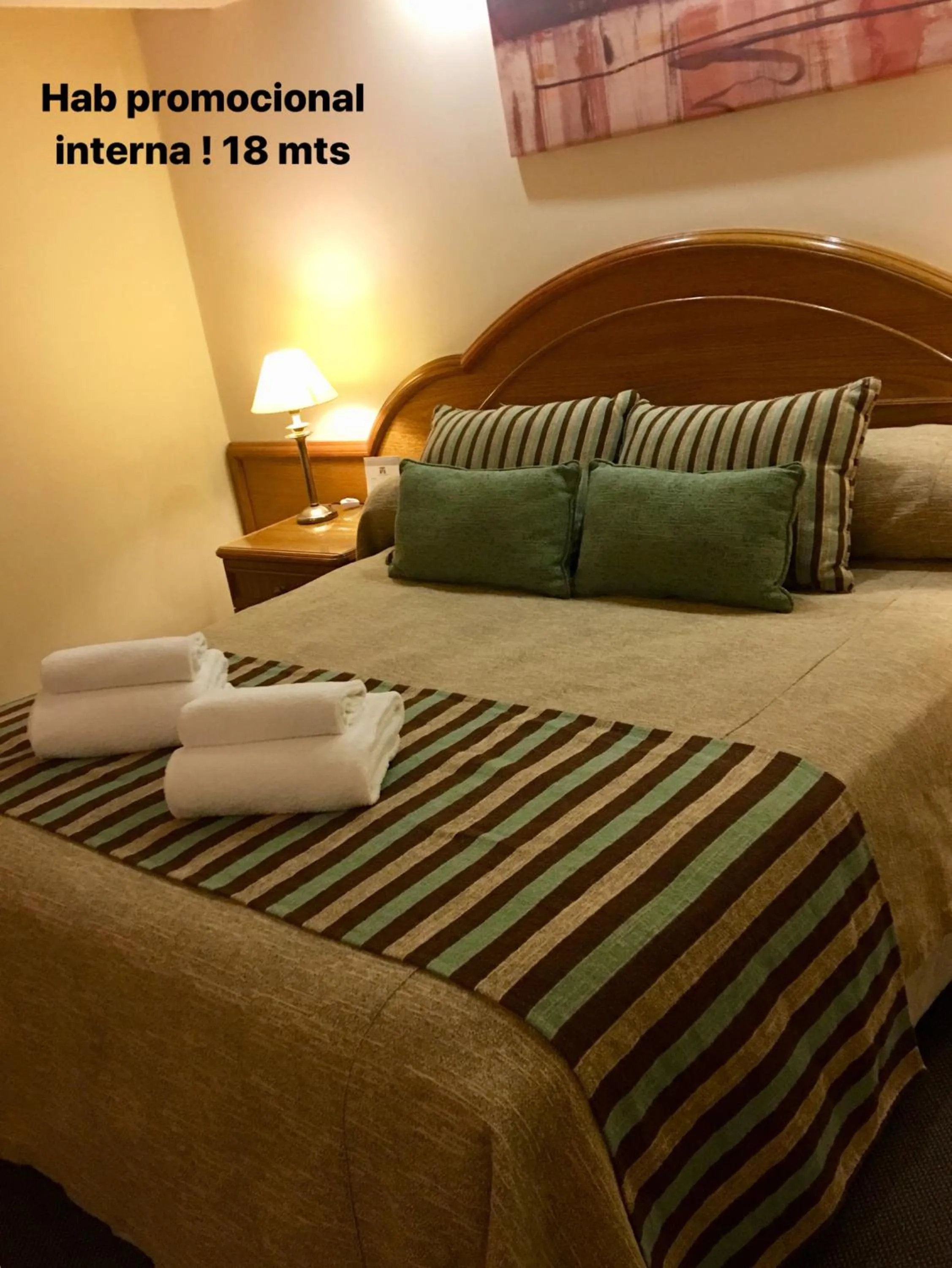 Bed in Hotel Tronador