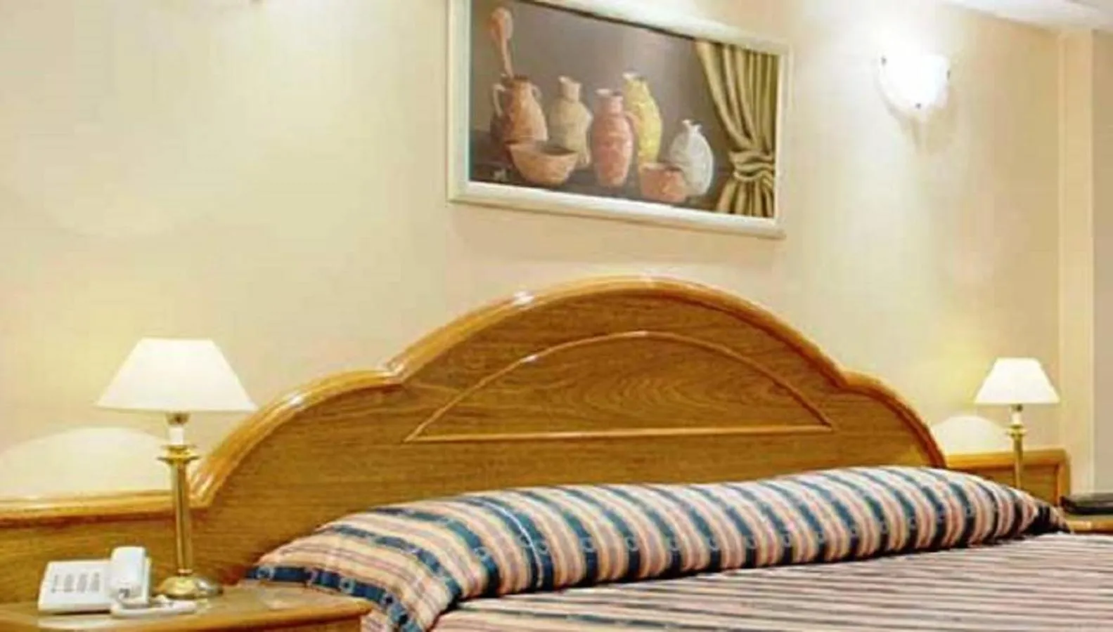Bed in Hotel Tronador