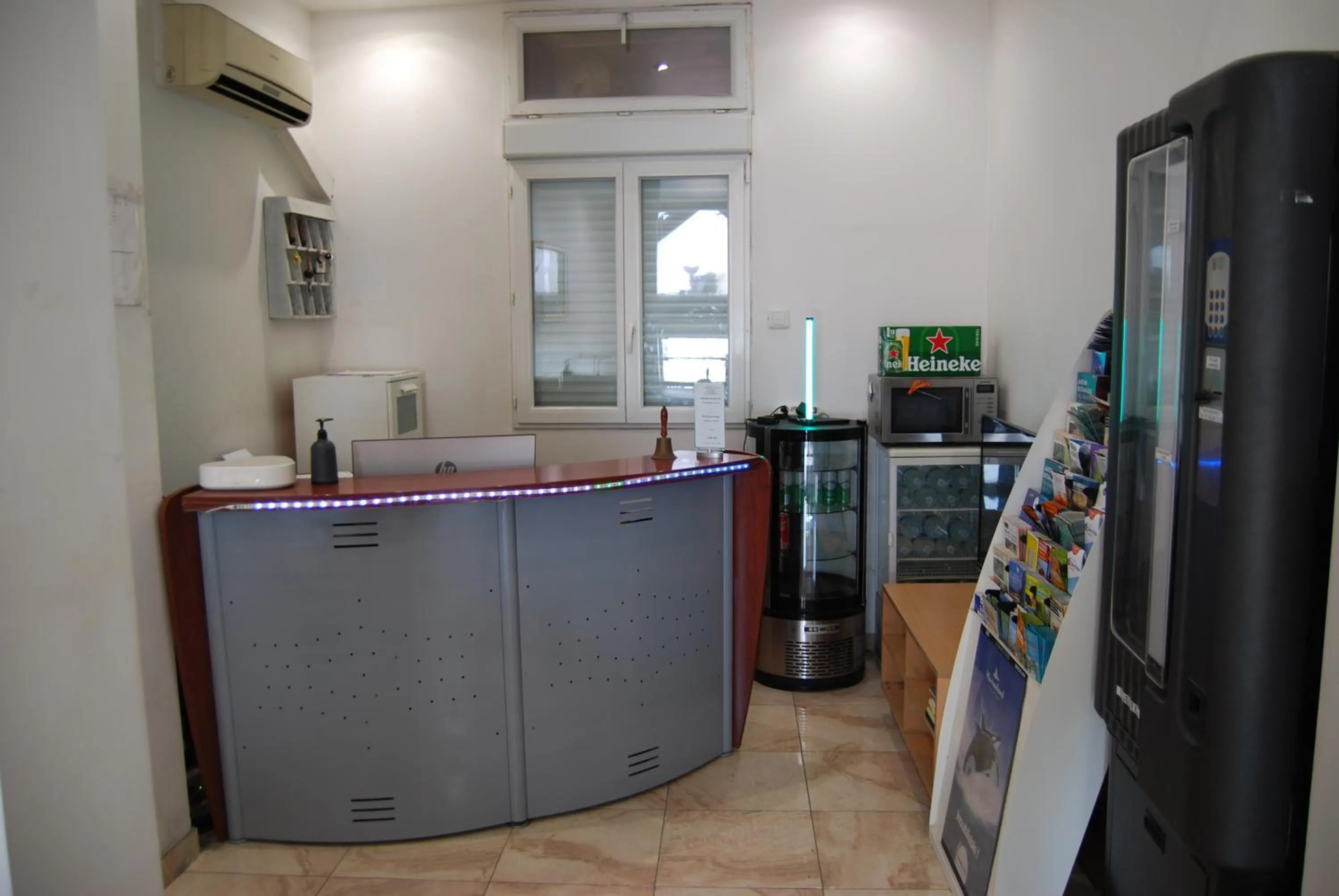 Lobby or reception in Hôtel Azur