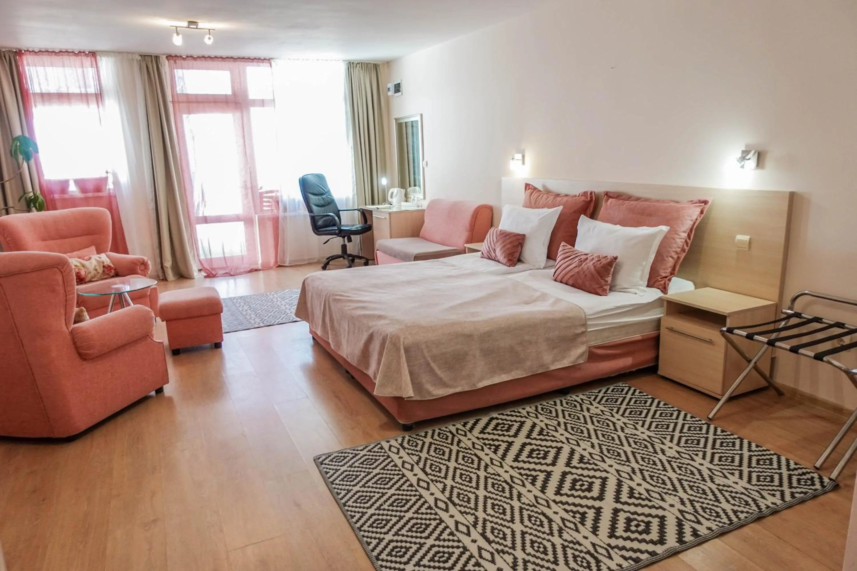 Bed in Hotel Acropolis