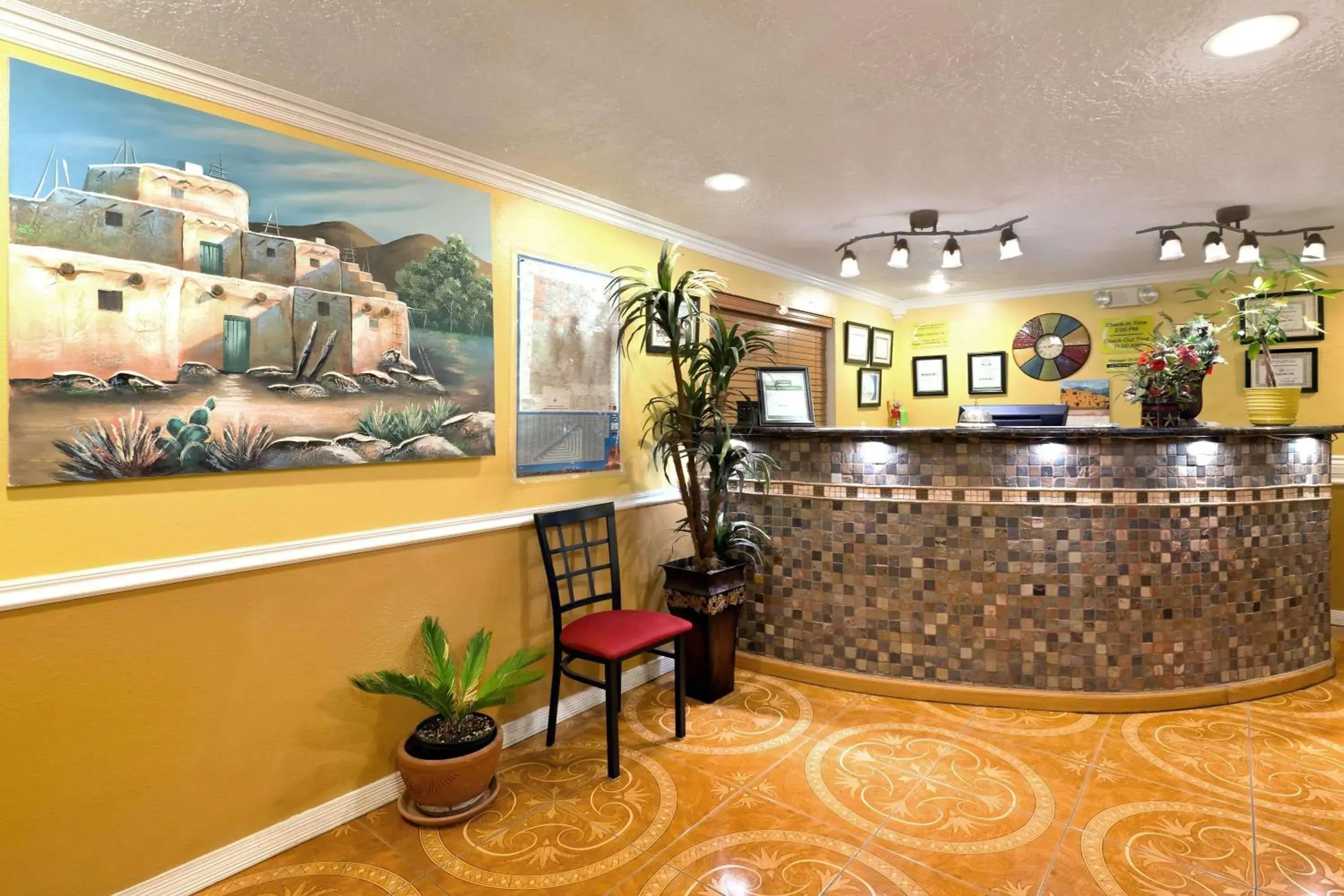Lobby or reception in Super 8 by Wyndham Alamogordo - White Sands Lobby or reception in Super 8 by Wyndham Alamogordo - White Sands