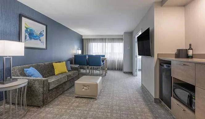 Living room in The Simon Hotel Sydney