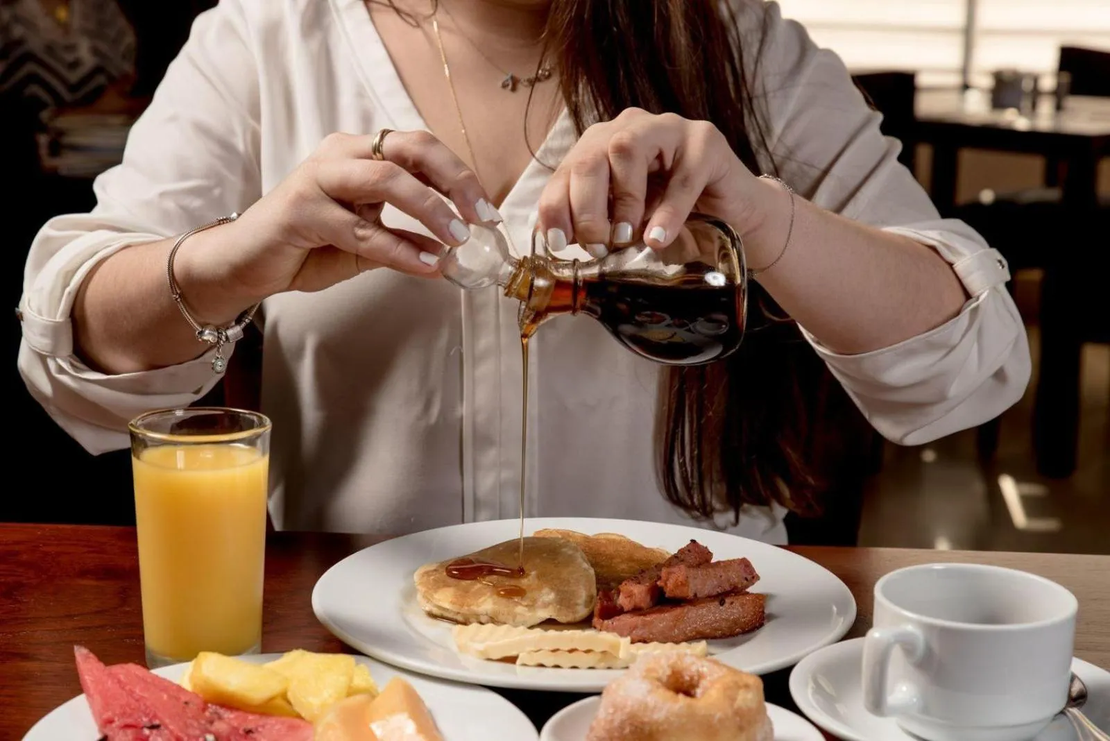 Restaurant/places to eat in Hodelpa Centro Plaza