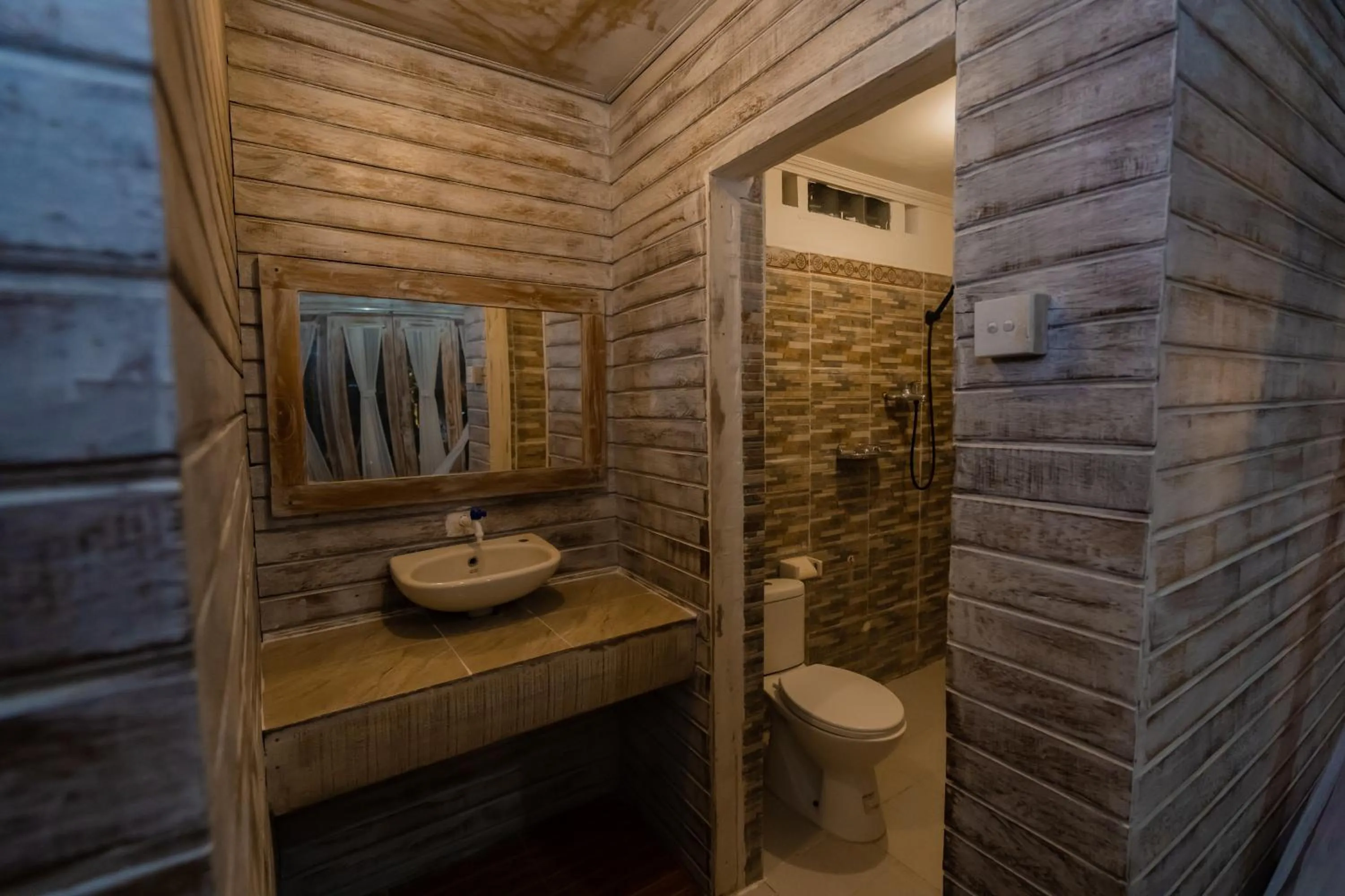 Bathroom in The Mel Huts