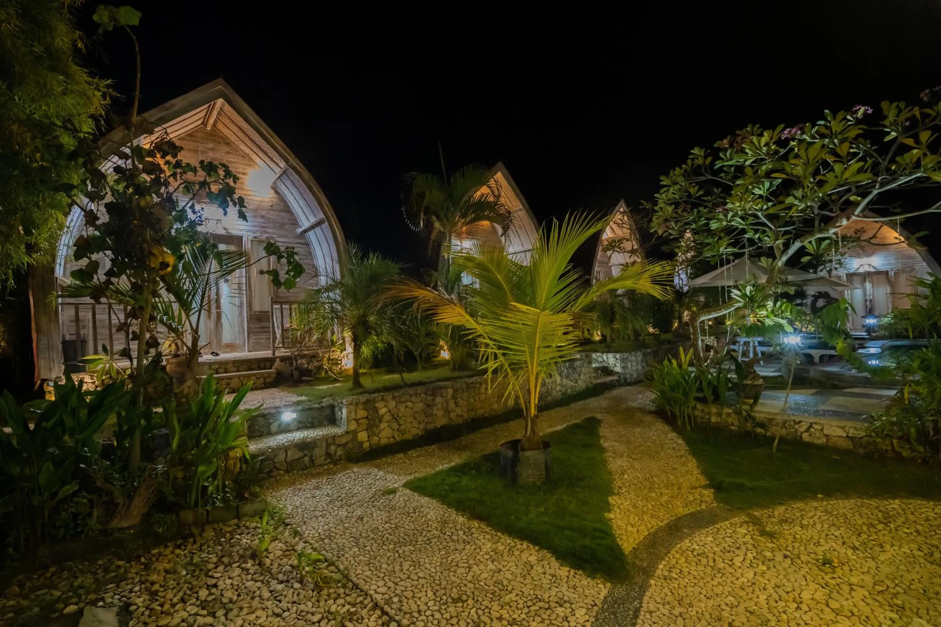 Property building in The Mel Huts
