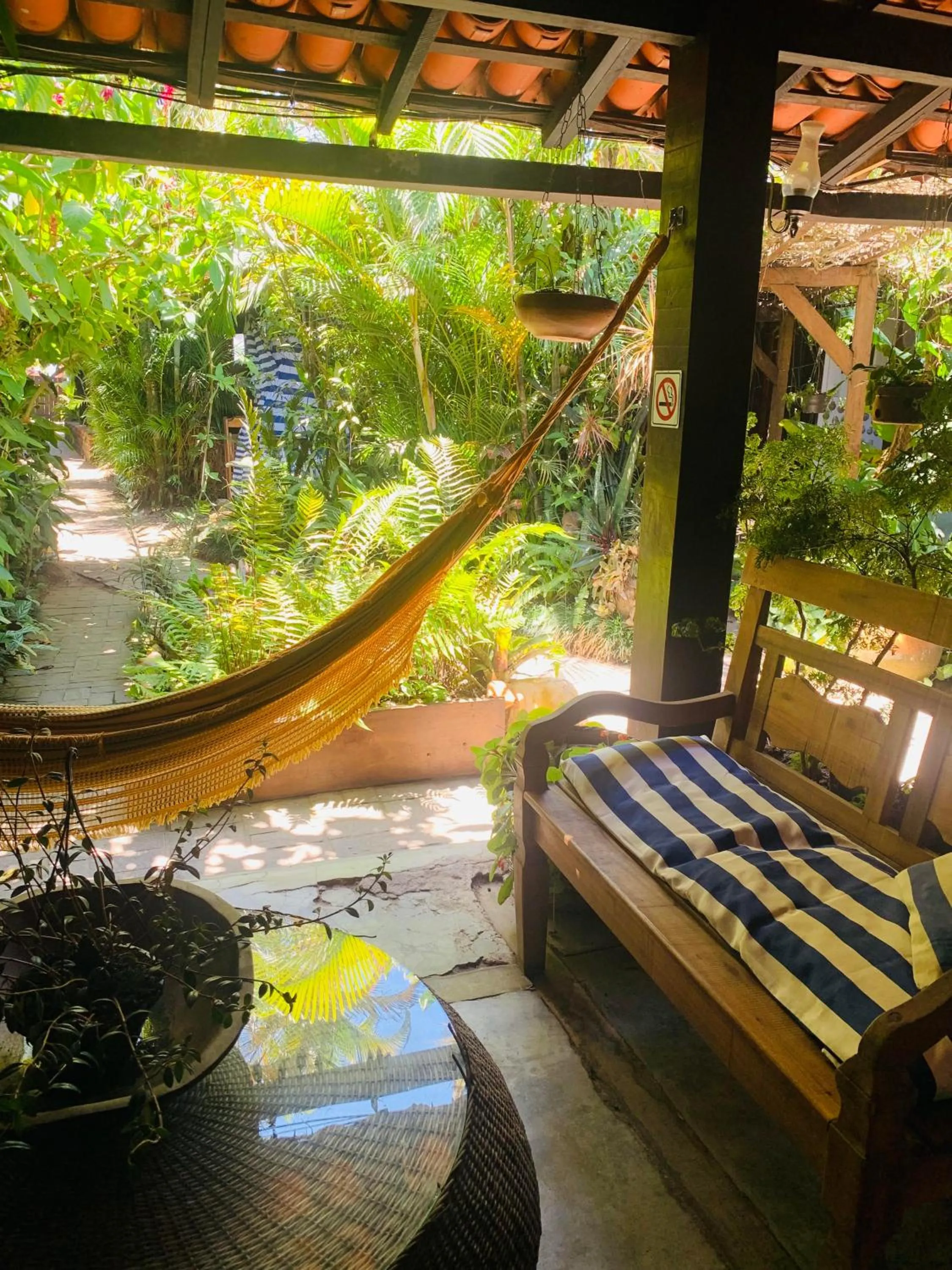 Garden in Pousada Tropicana