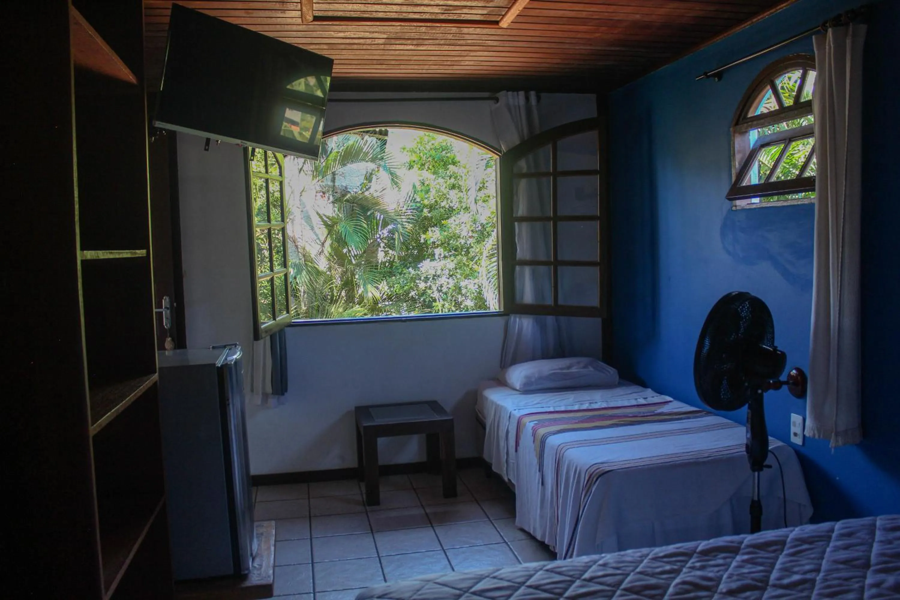 Bed in Pousada Tropicana