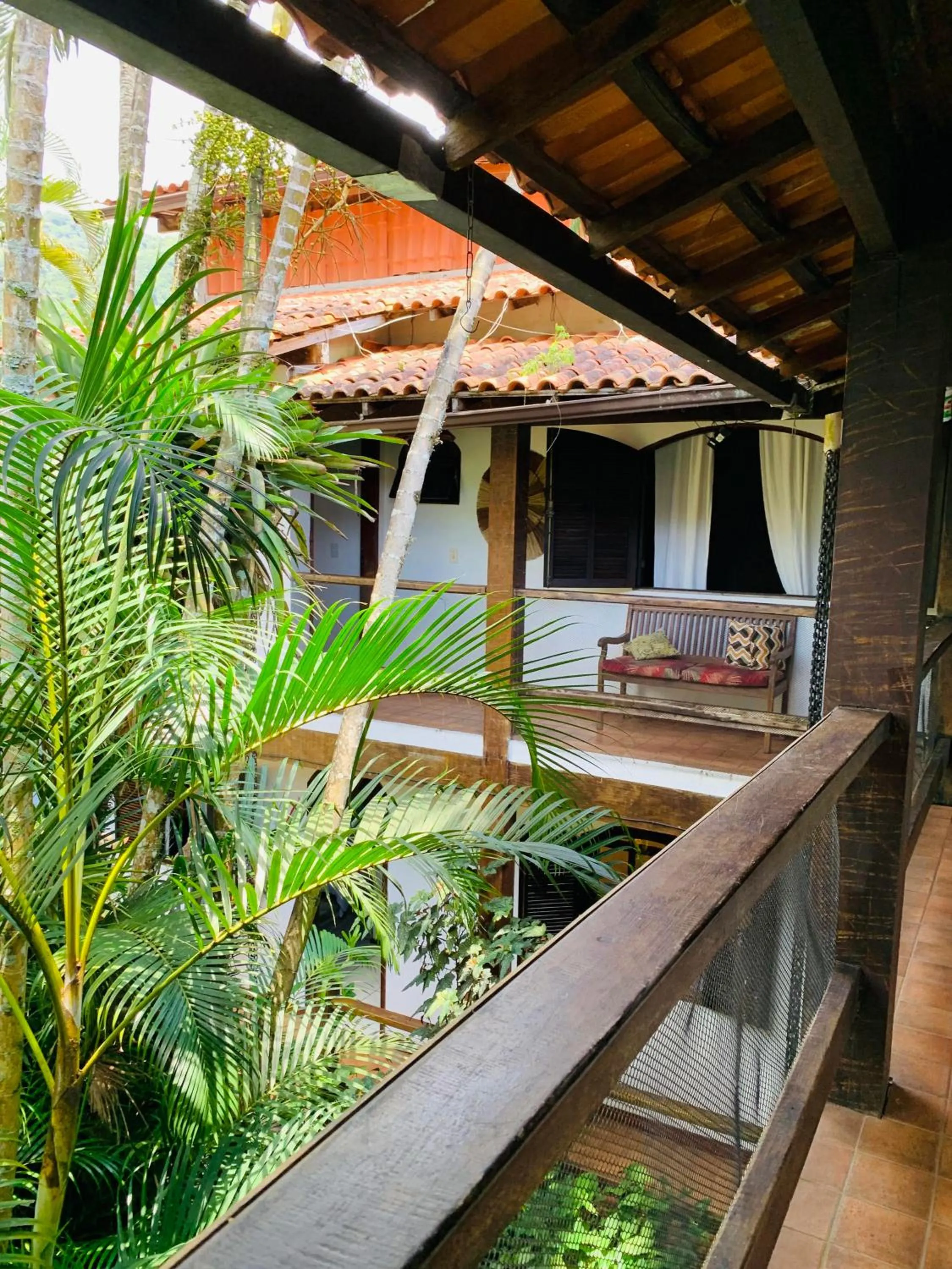Balcony/Terrace in Pousada Tropicana