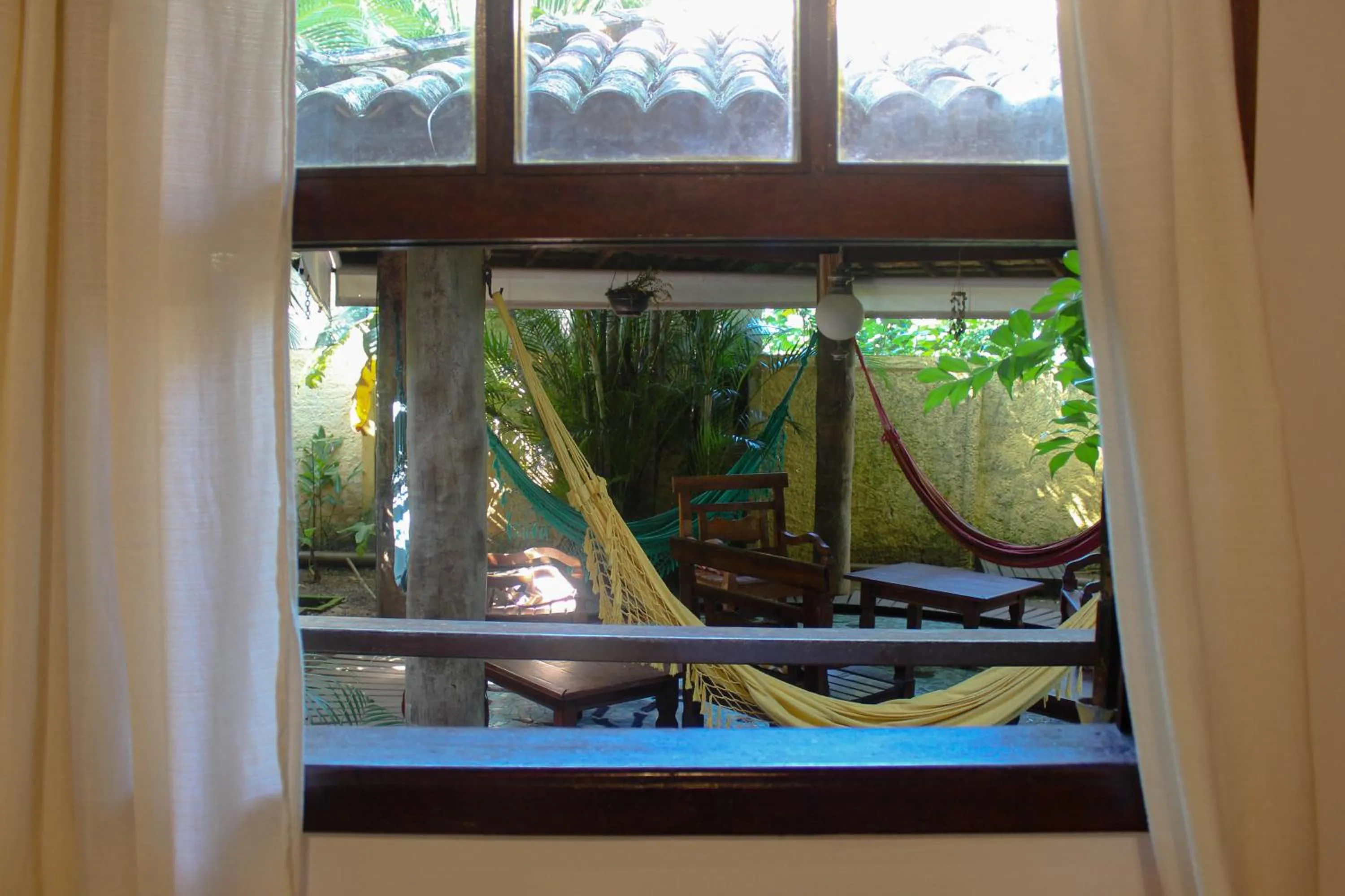 Garden view in Pousada Tropicana