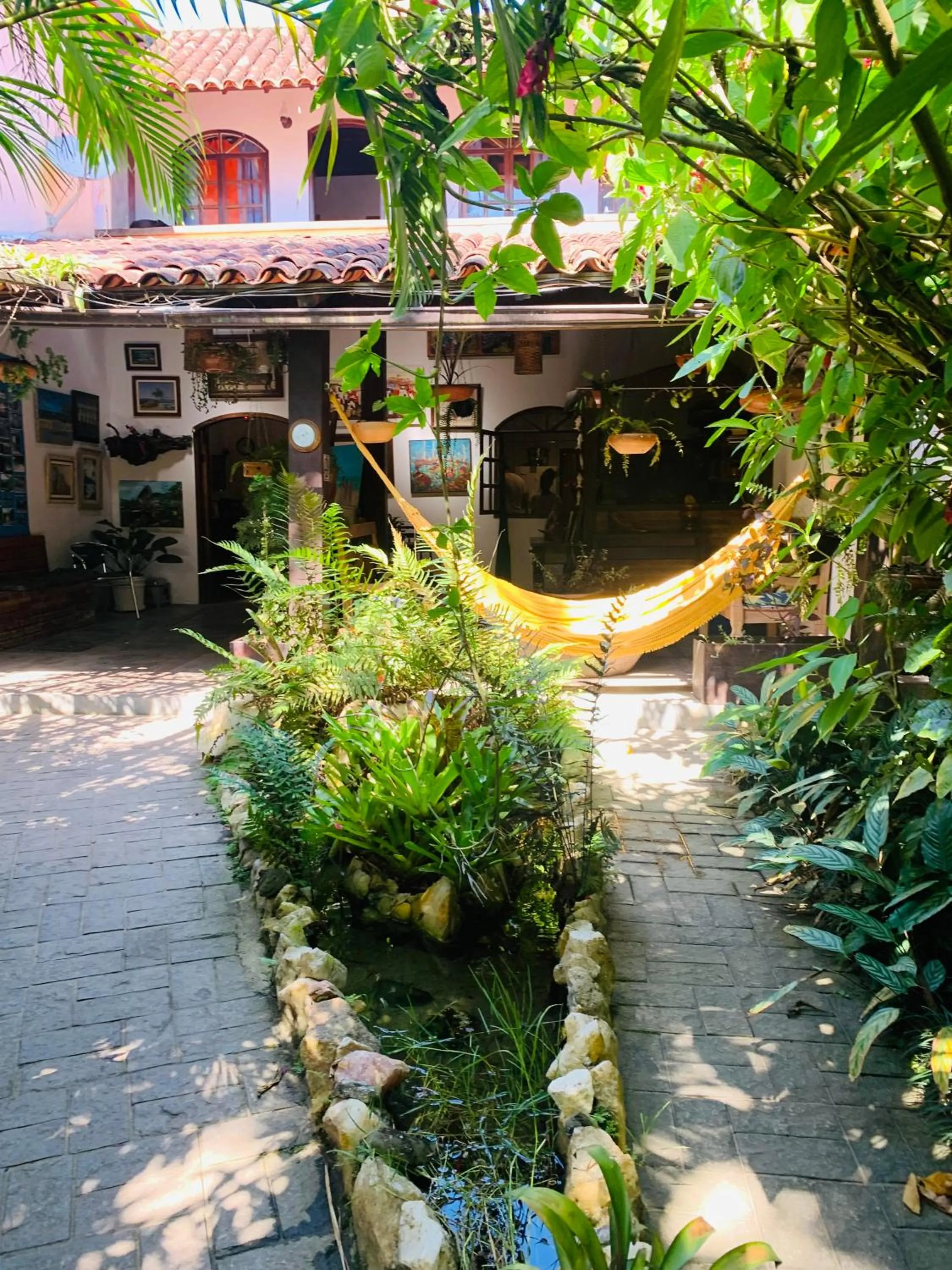 Garden in Pousada Tropicana