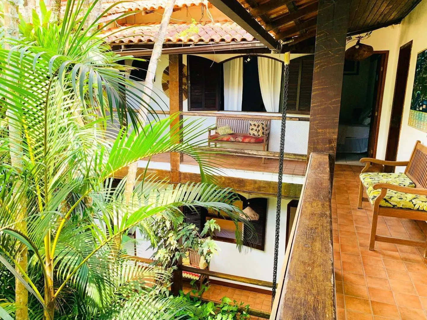 Garden in Pousada Tropicana