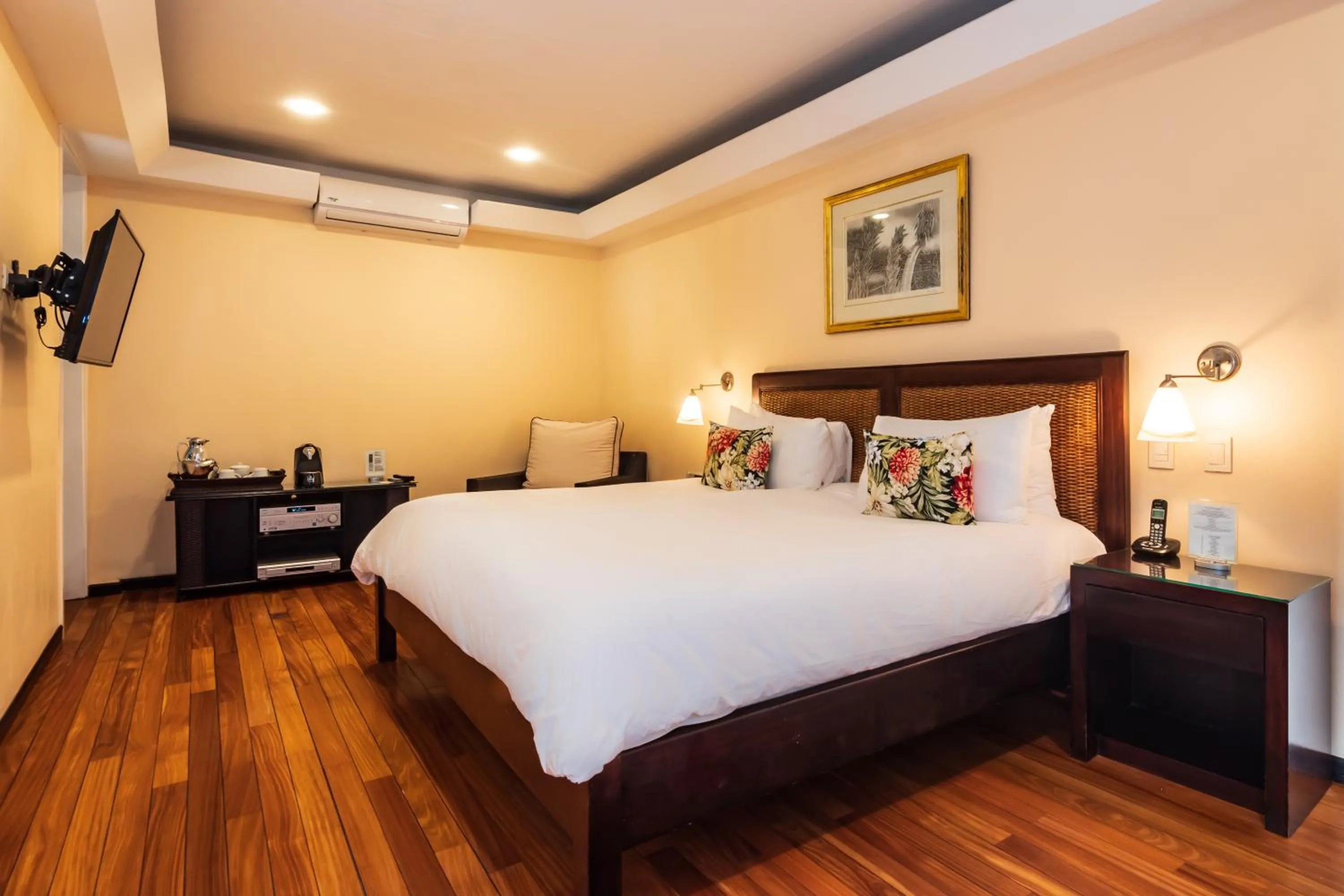 Bed in Gaia Hotel & Reserve- Adults Only