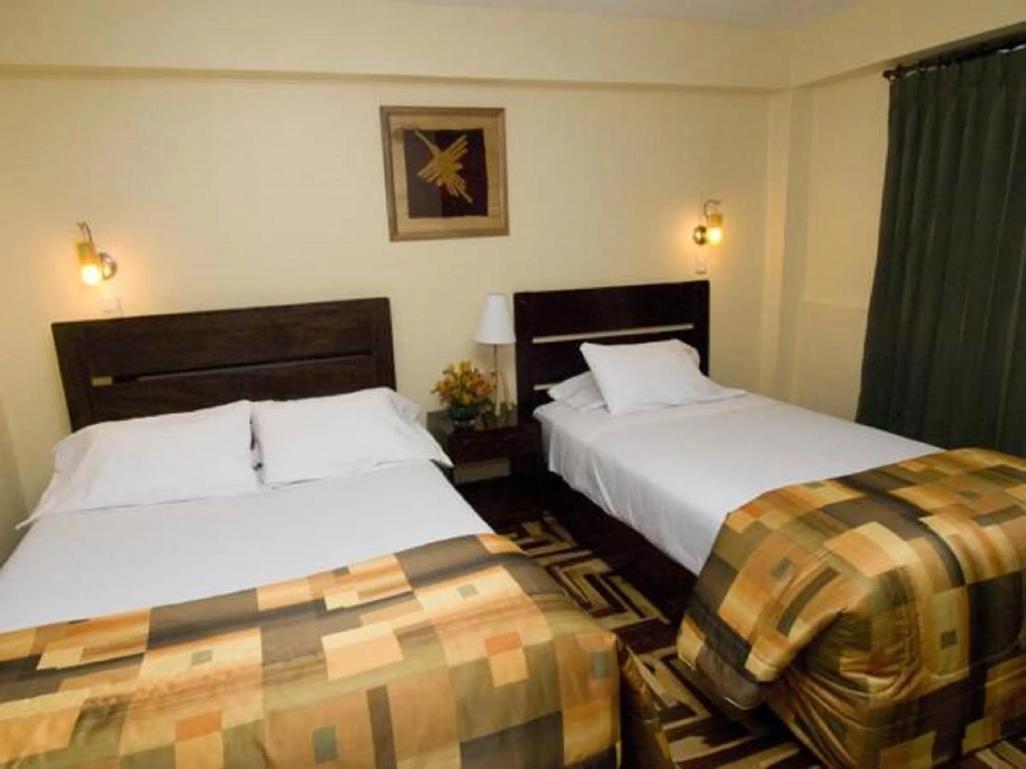 Bed in Hostal Samichay