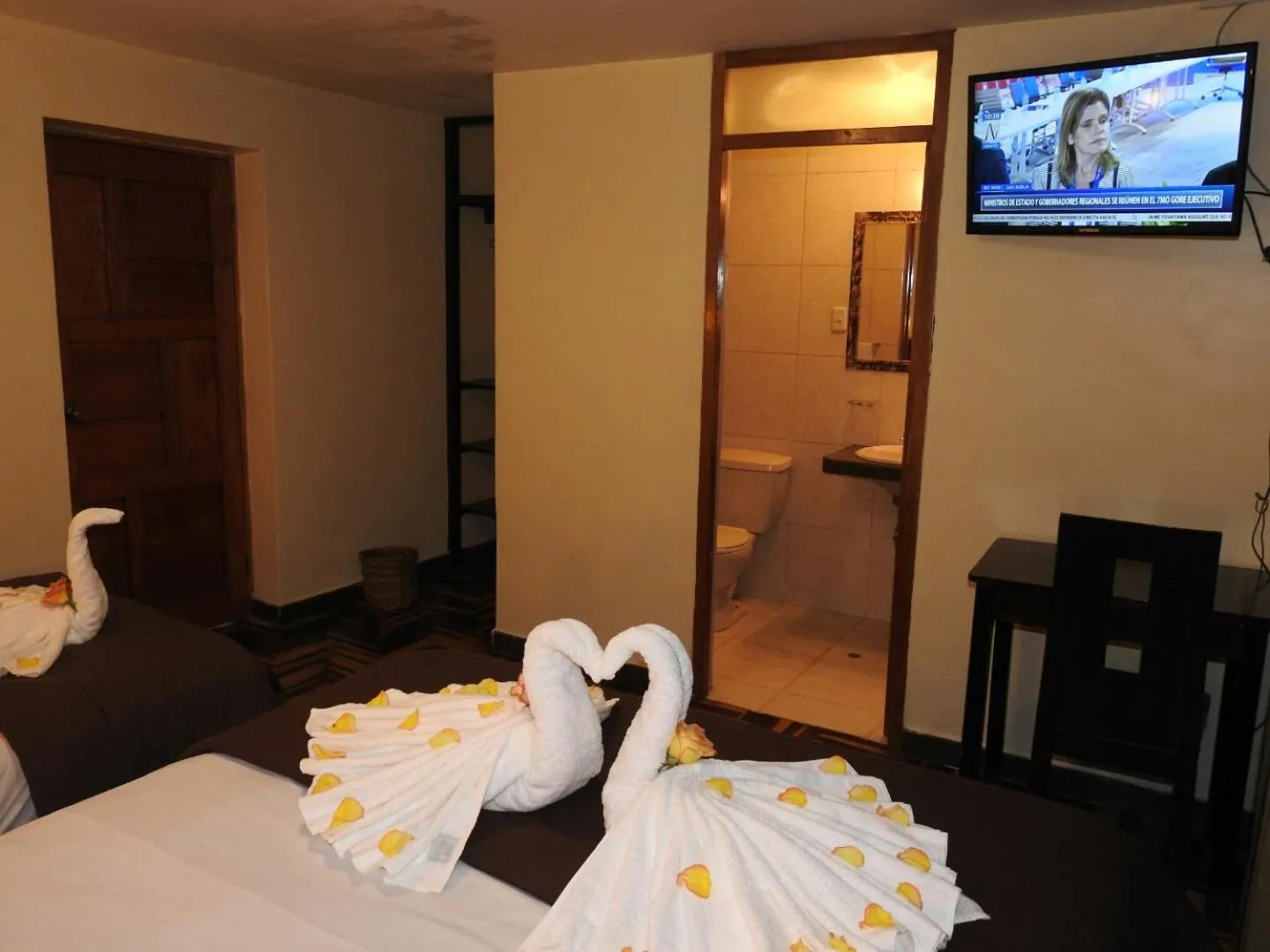 Bed in Hostal Samichay