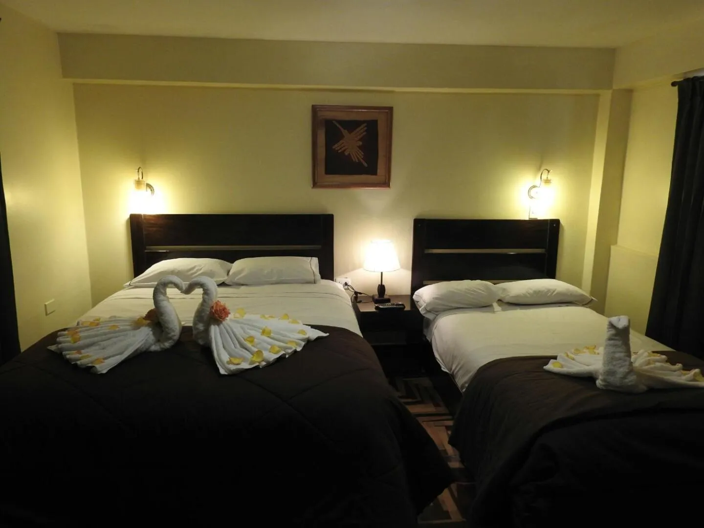 Bed in Hostal Samichay