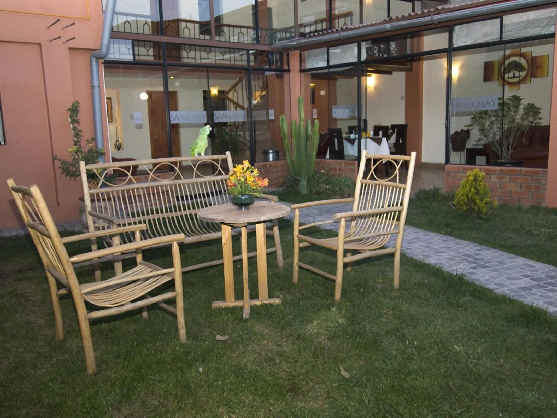 Garden in Hostal Samichay