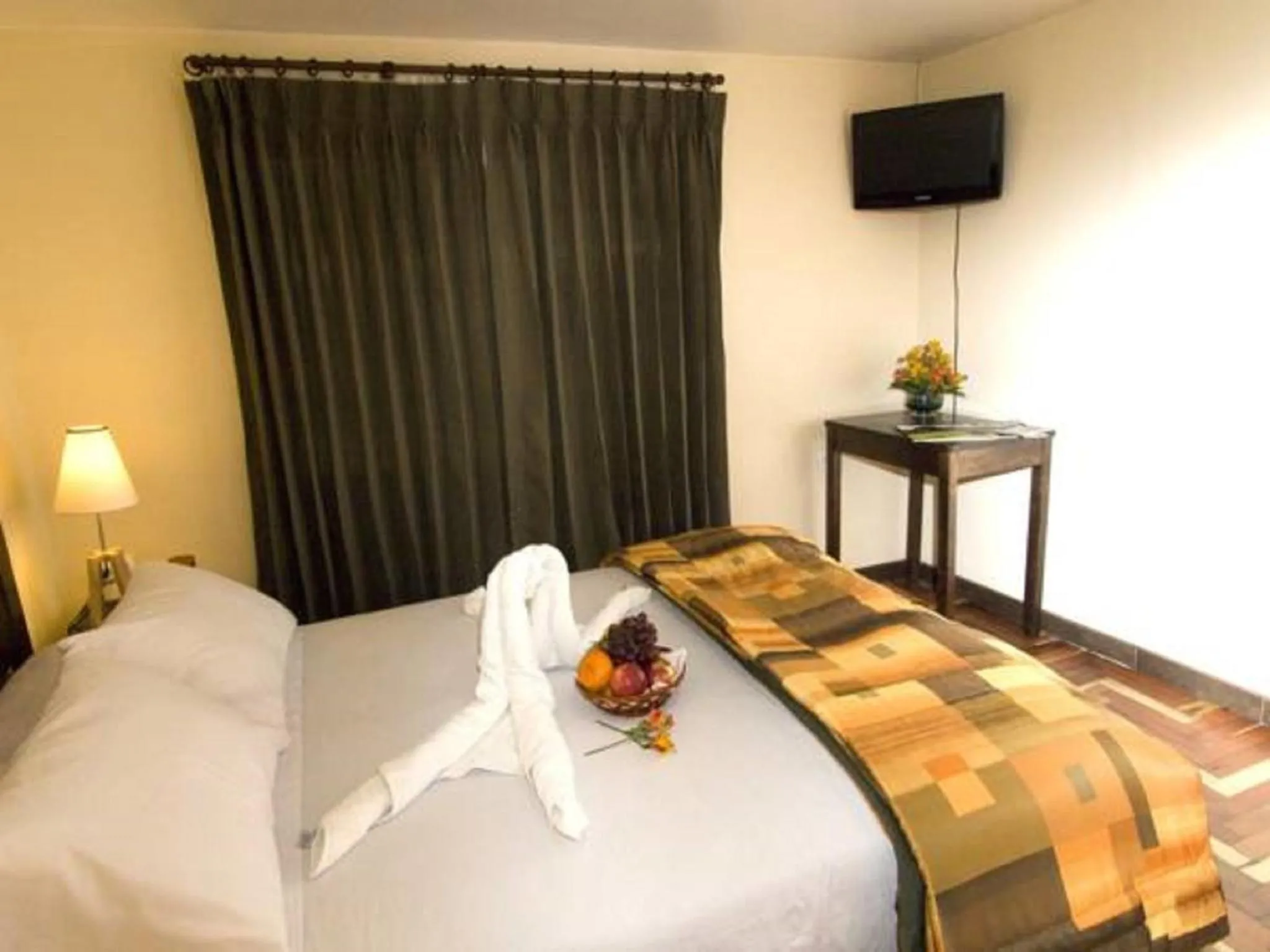 Bed in Hostal Samichay