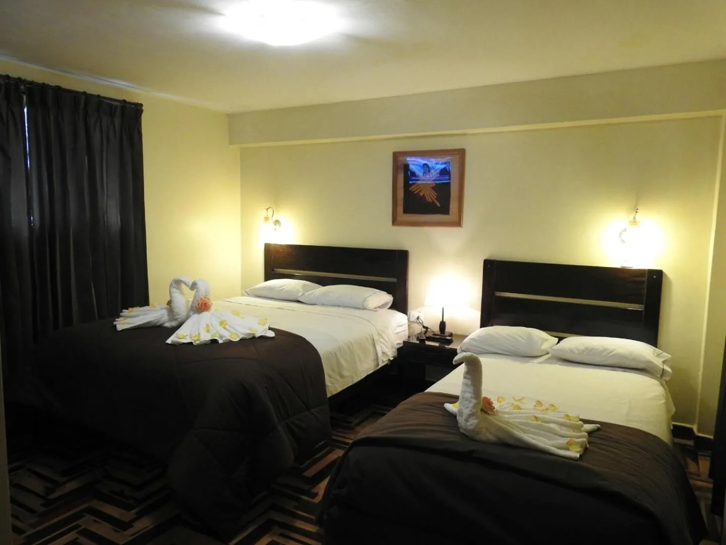 Bed in Hostal Samichay