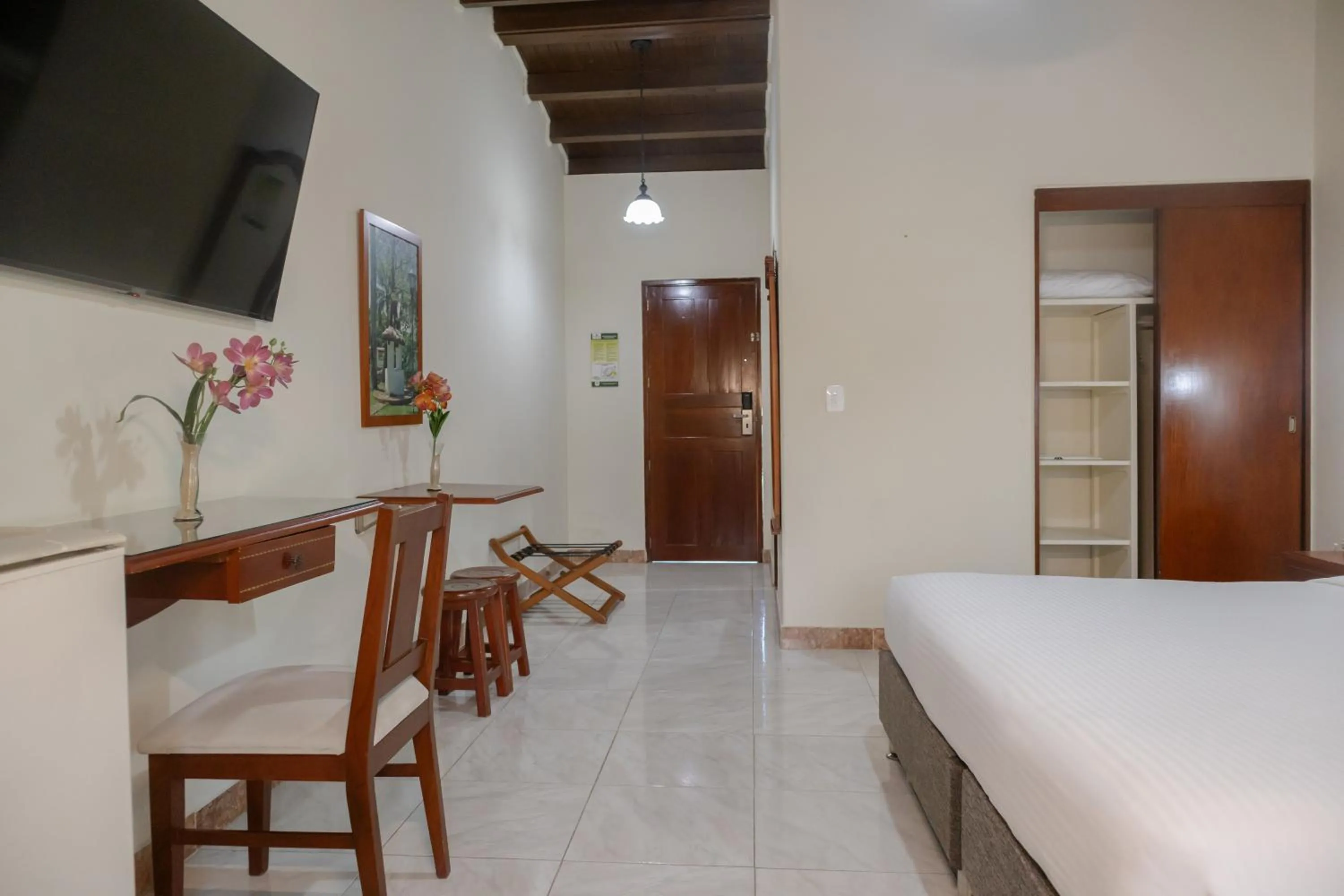 Bed in Hotel Faranda Bolivar Cucuta, a member of Radisson Individuals