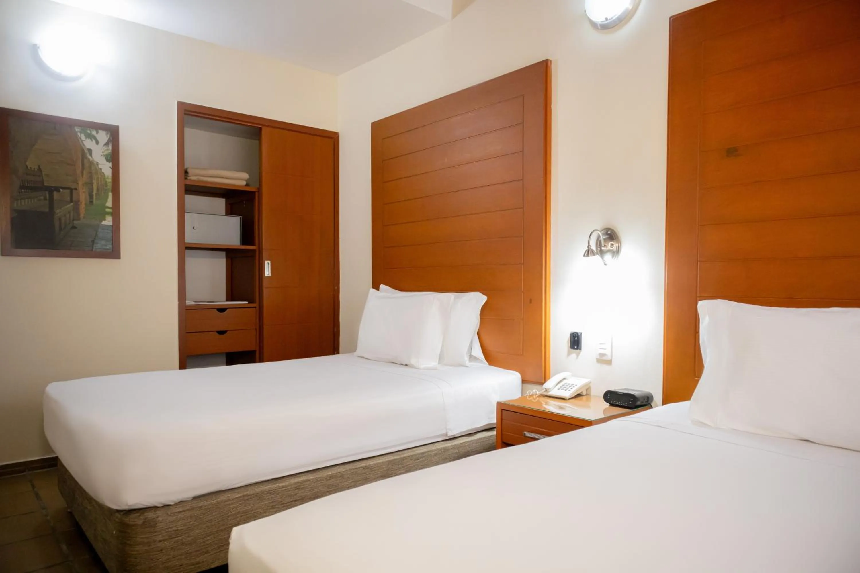 Bed in Hotel Faranda Bolivar Cucuta, a member of Radisson Individuals