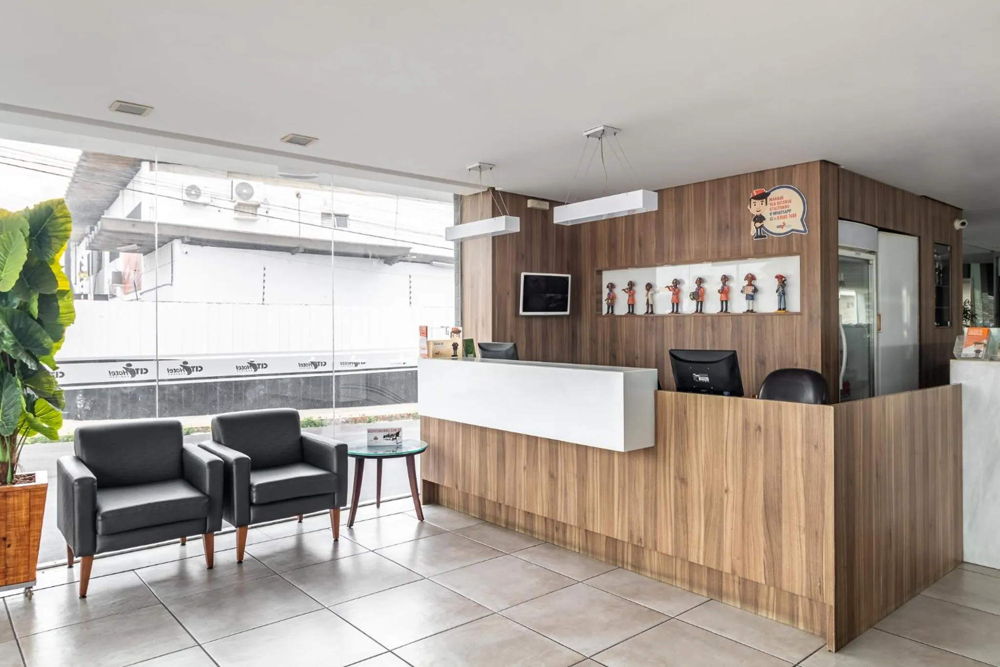 Lobby or reception in Citi Hotel Express Caruaru