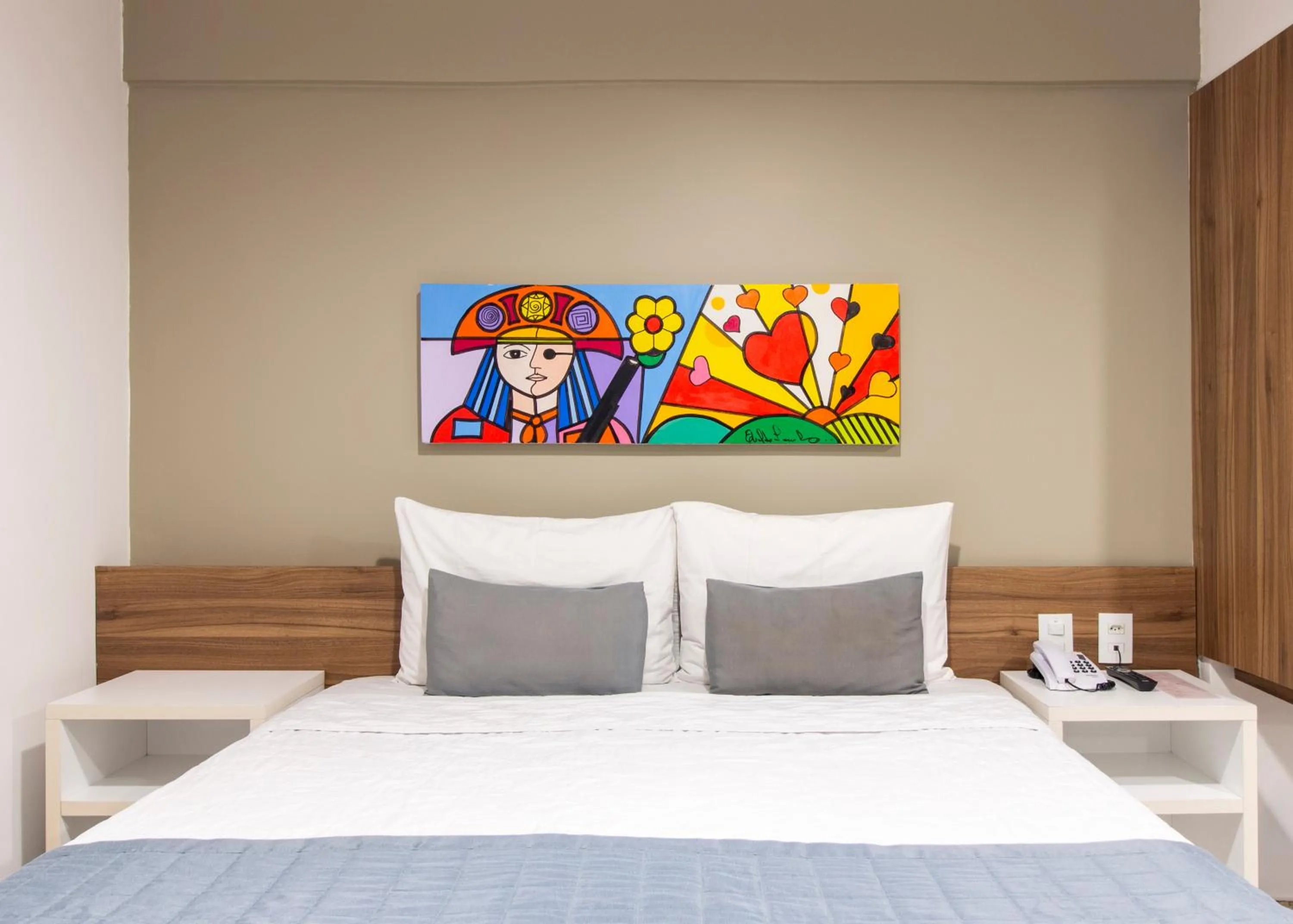 Bed in Citi Hotel Express Caruaru