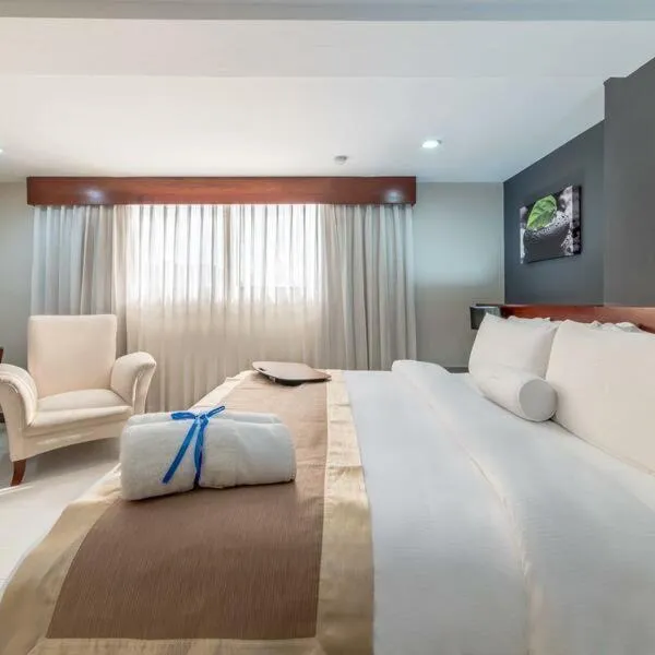 View (from property/room), Bed in Hodelpa Gran Almirante