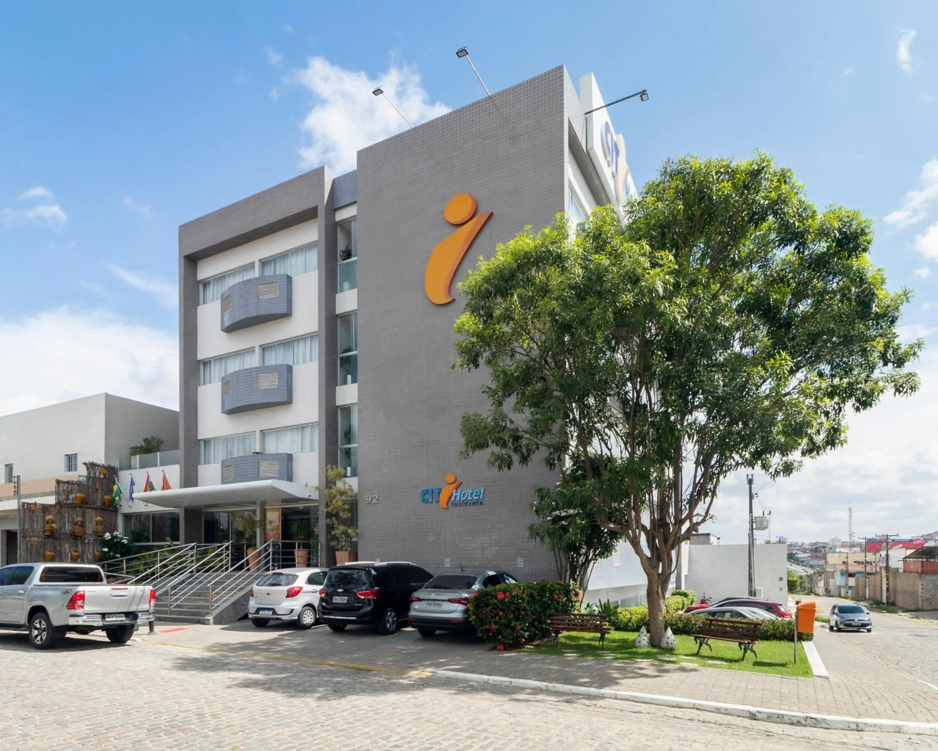 Facade/entrance in Citi Hotel Residence Caruaru